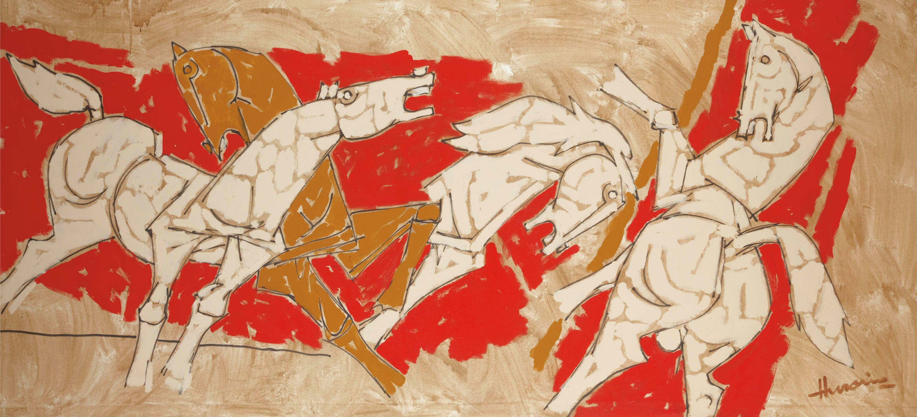 MAQBOOL FIDA HUSAIN (1915-2011)