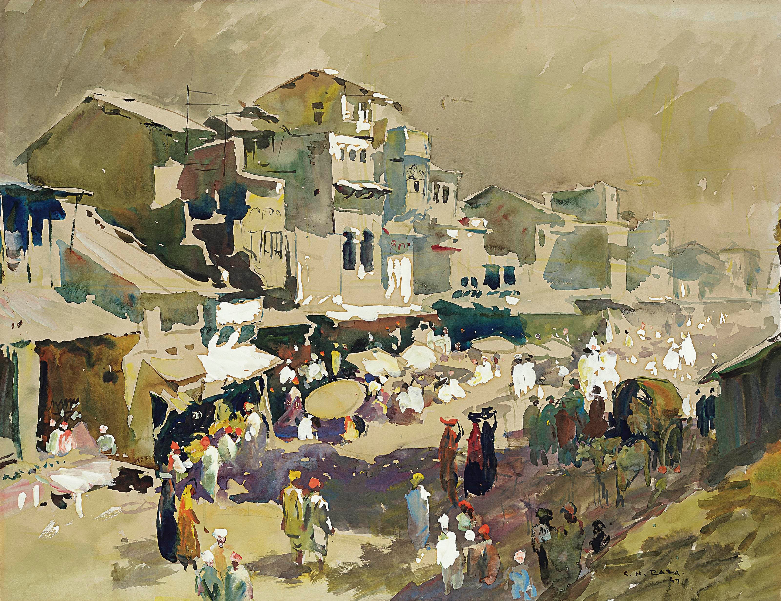SYED HAIDER RAZA (B. 1922)