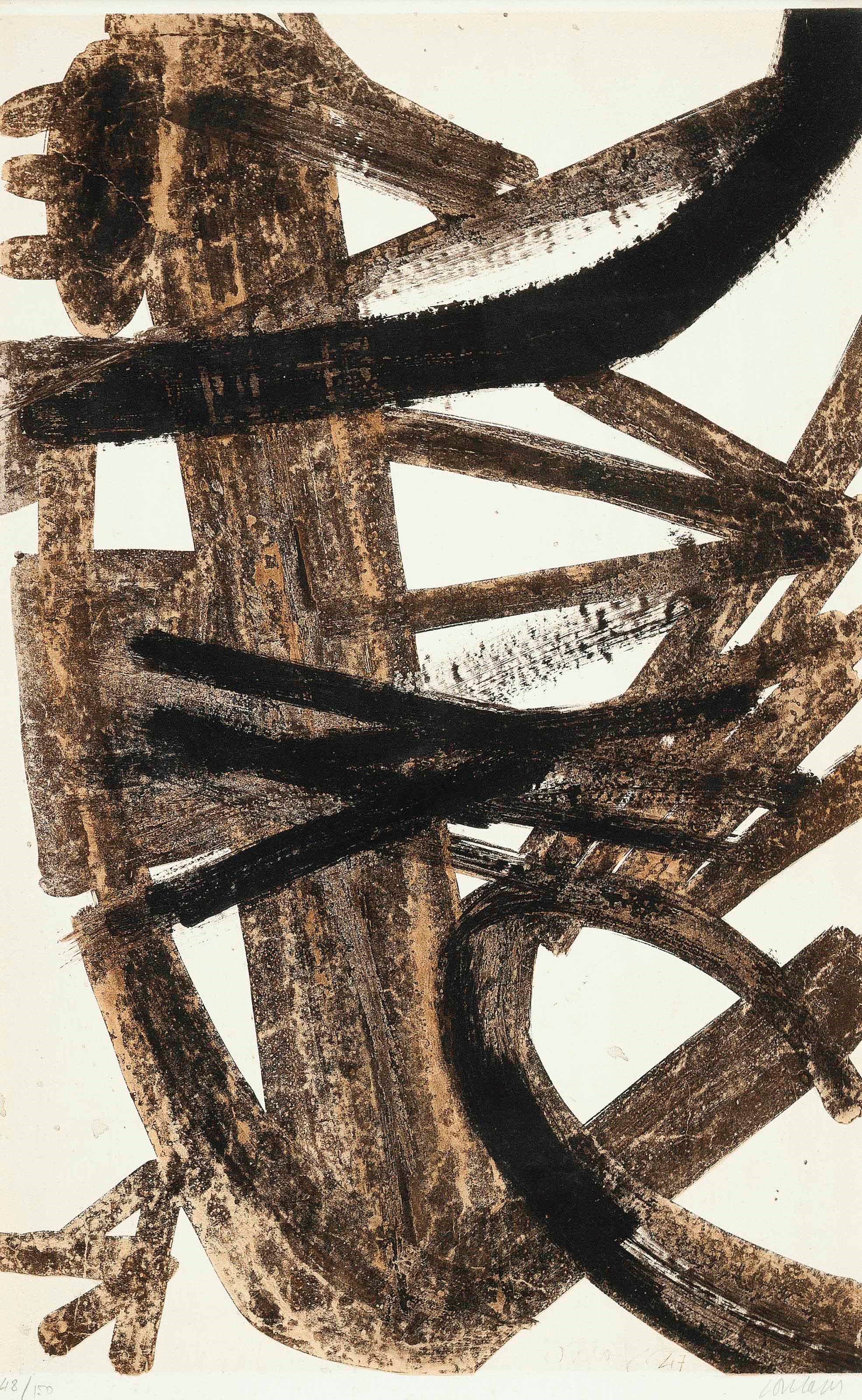 Pierre Soulages (b. 1919)