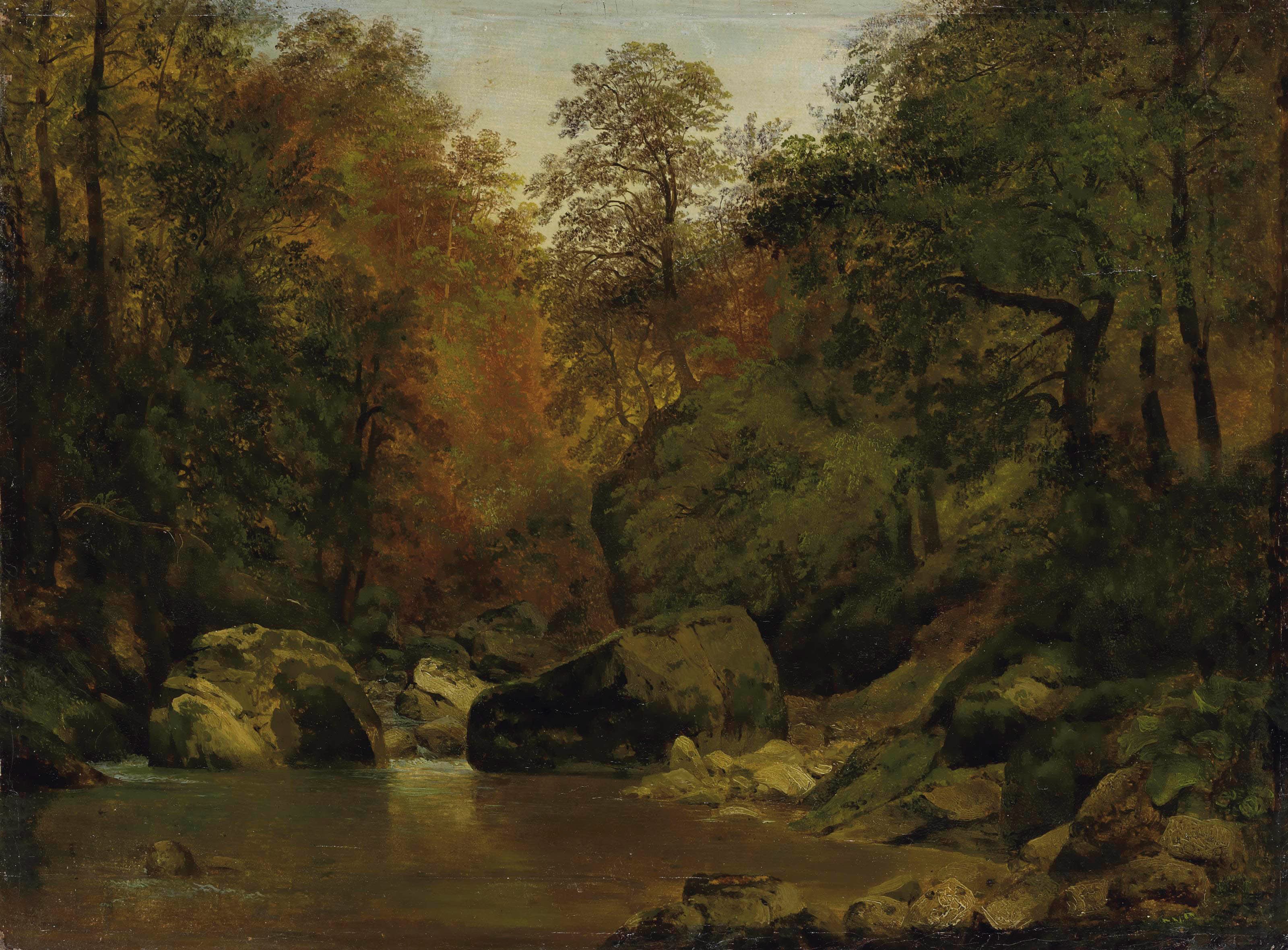 ALEXANDRE CALAME (1810-1864)
