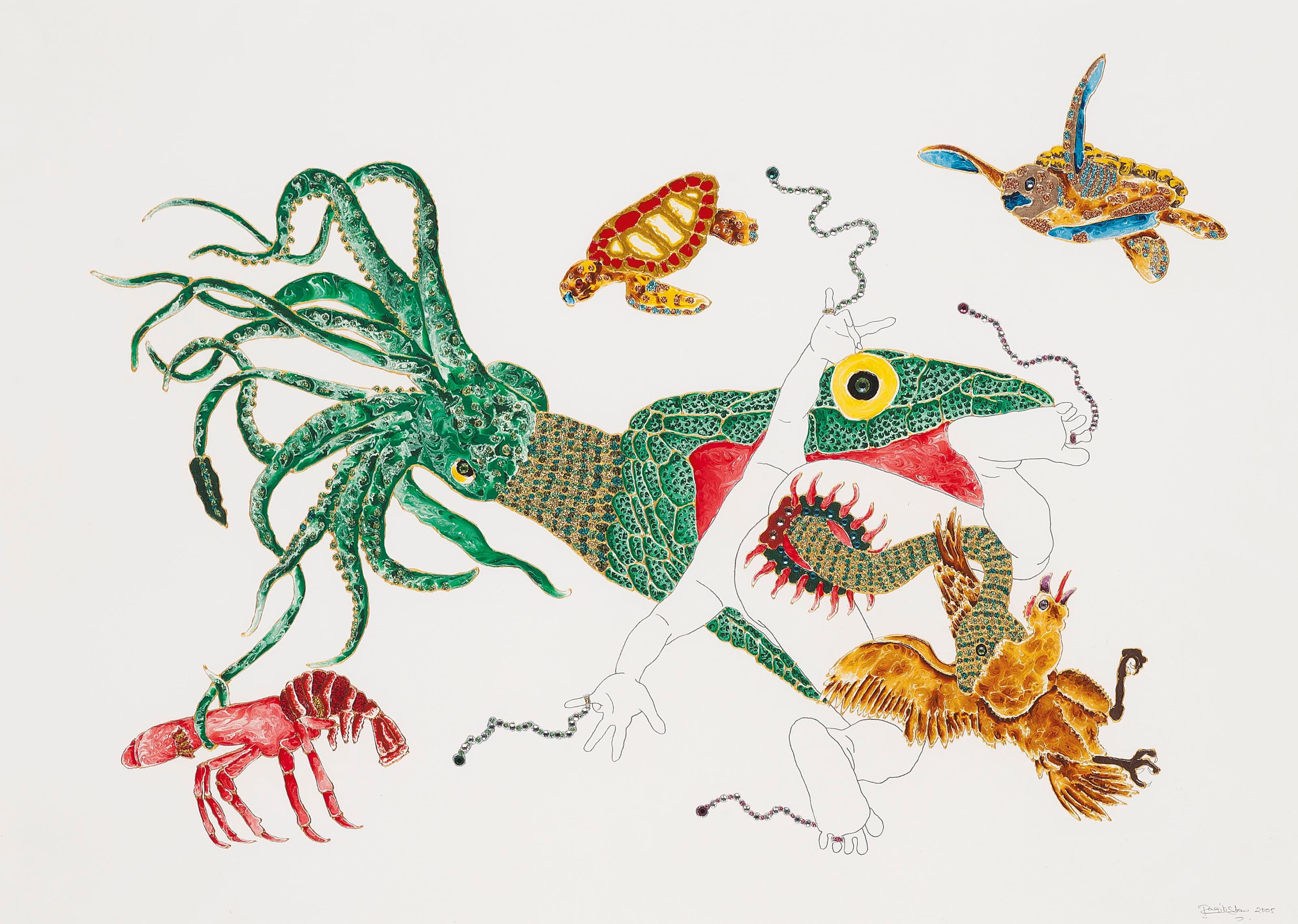 Raqib Shaw (b. 1974)