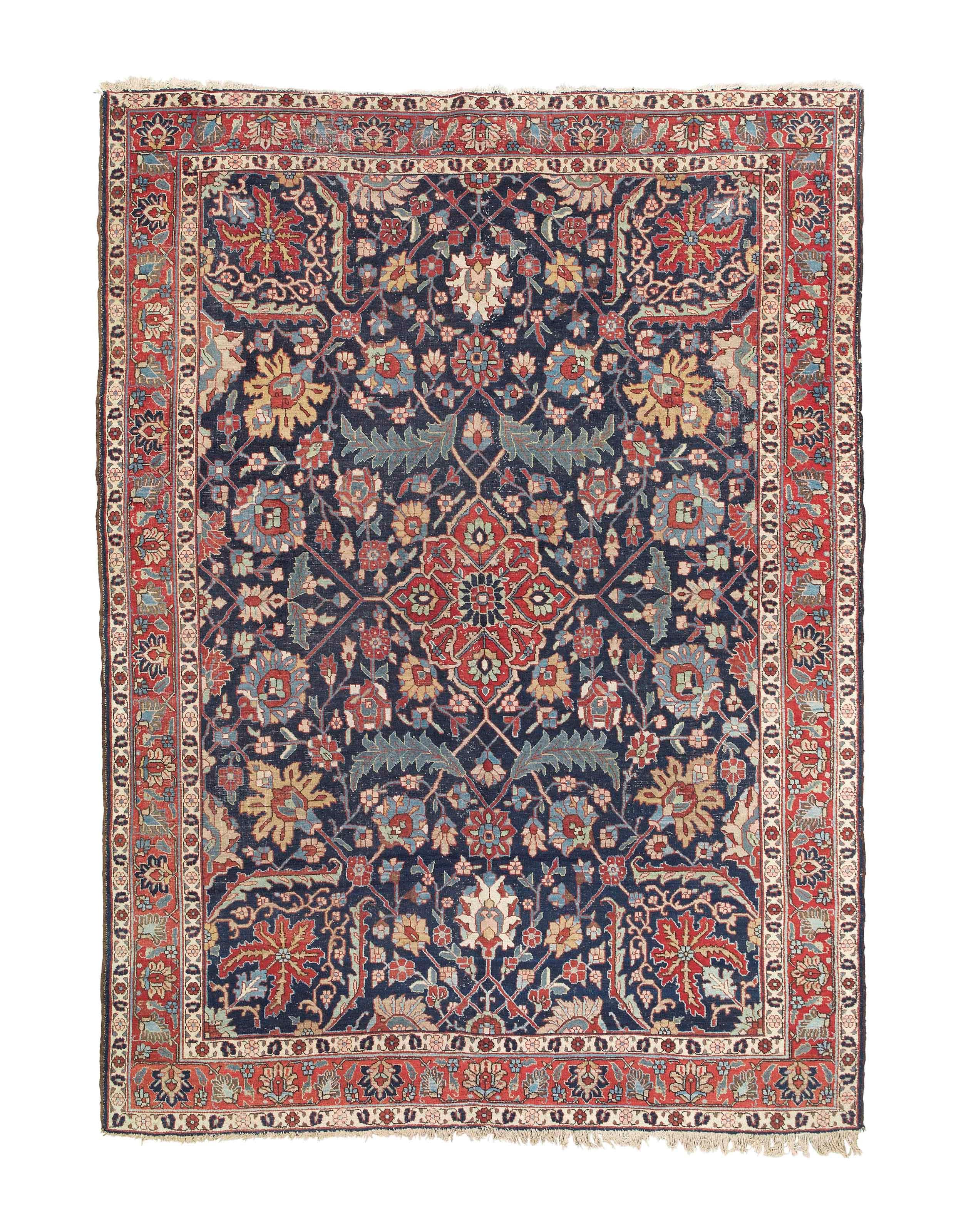 A Tabriz carpet