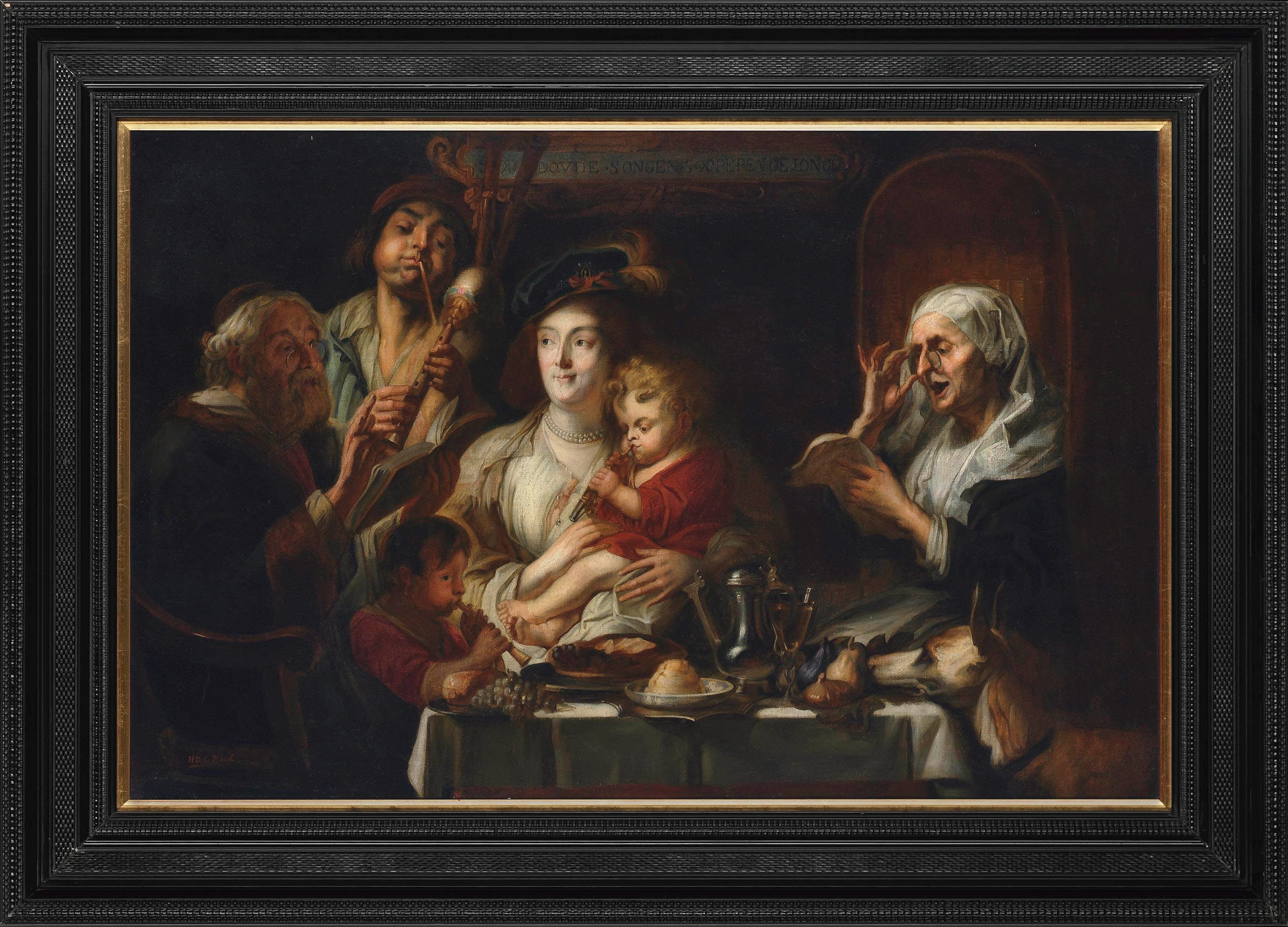 H. D. C. Beul After Jacob Jordaens