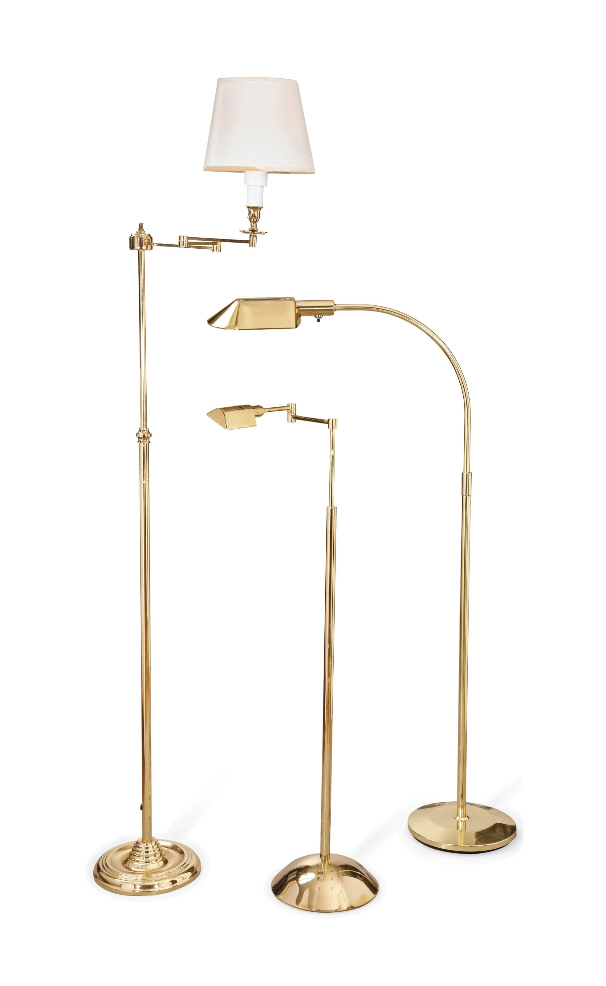 TROIS LAMPES DE LECTURE