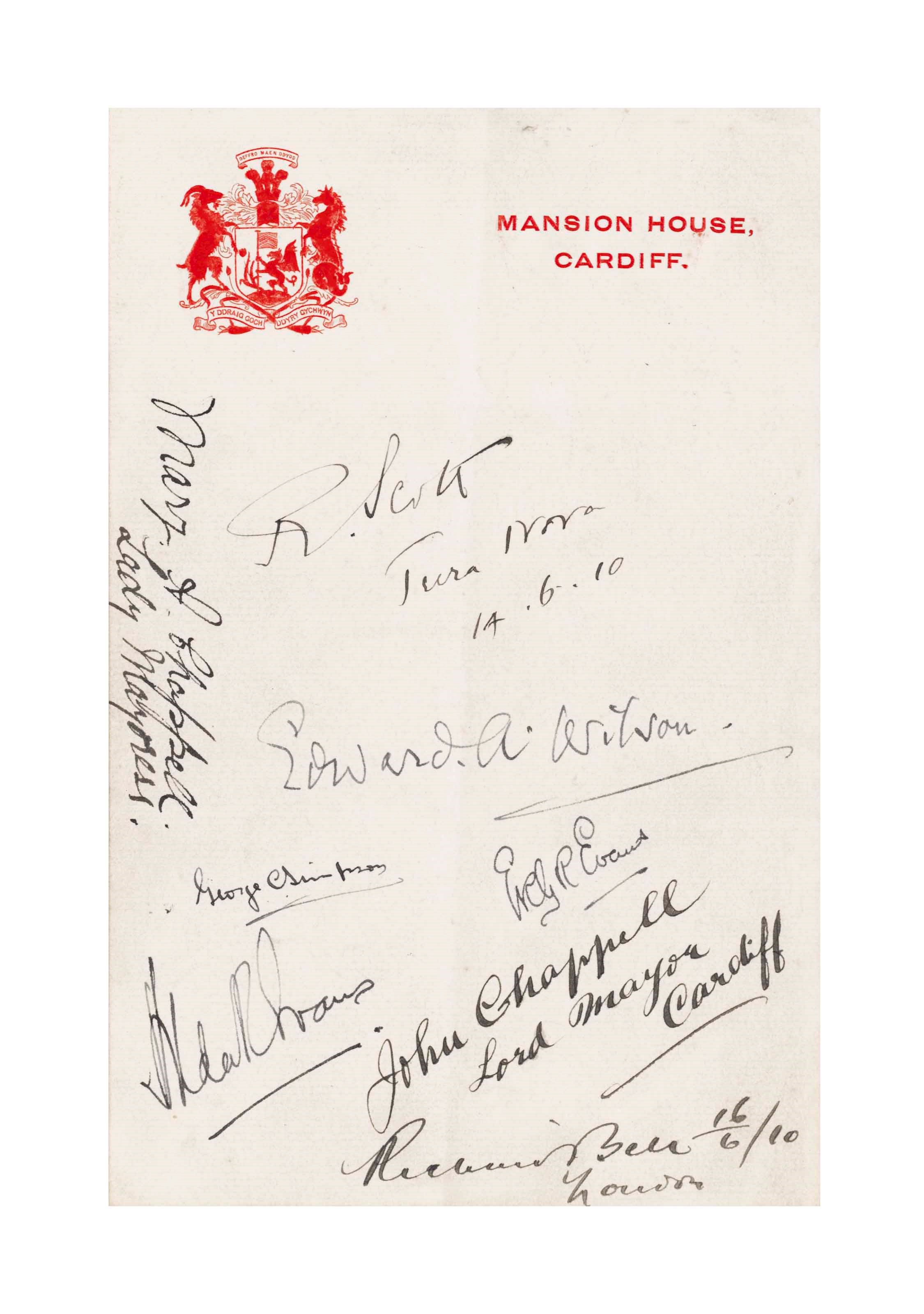 BRITISH ANTARCTIC EXPEDITION, 1910-1913