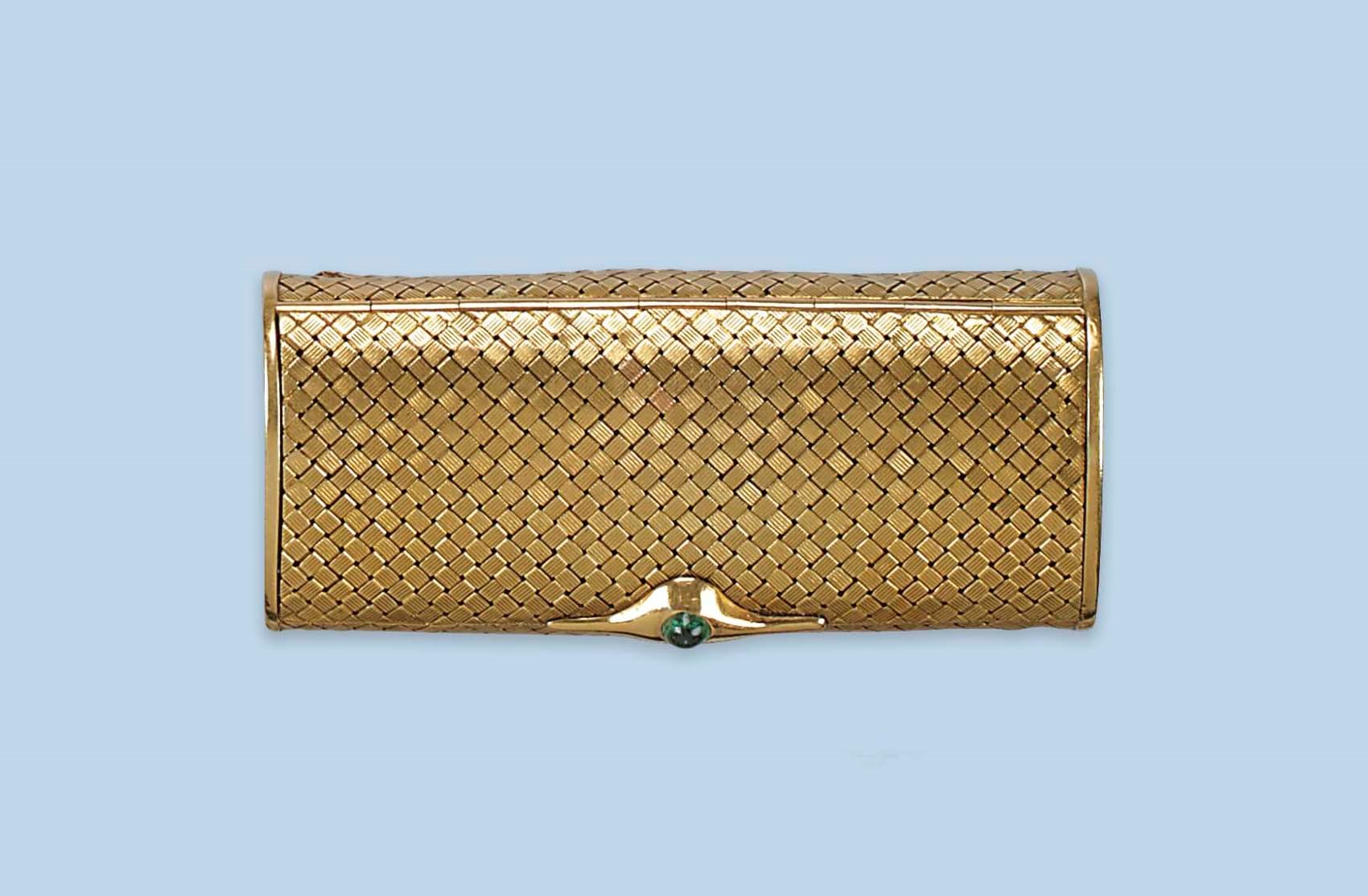 A GOLD CIGARETTE CASE
