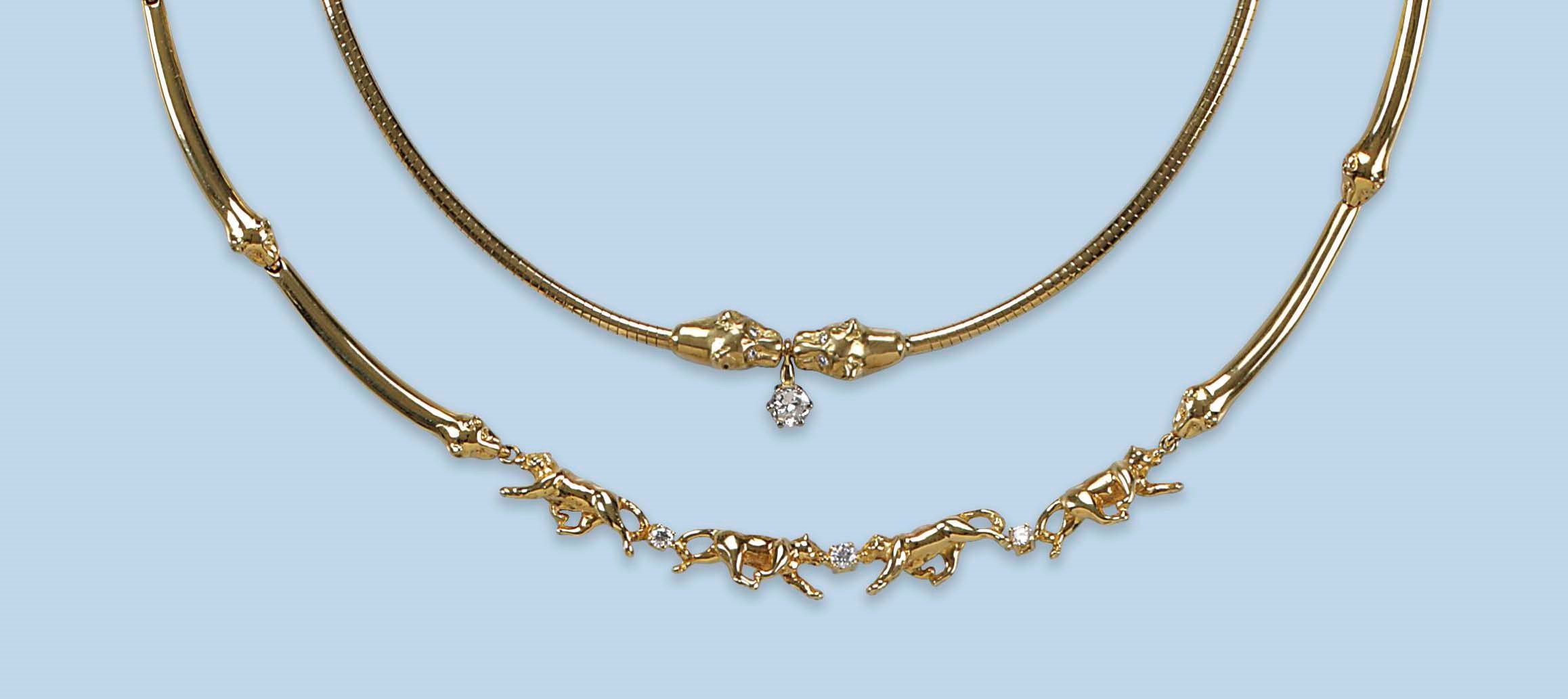 SIX NECKLACES