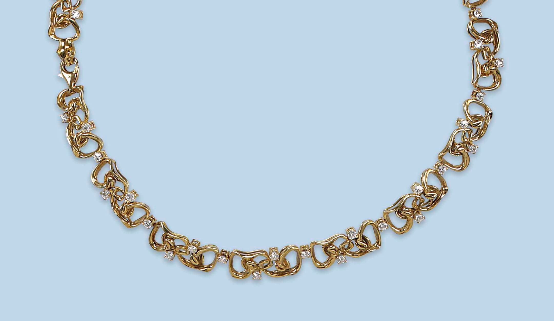 A DIAMOND NECKLACE