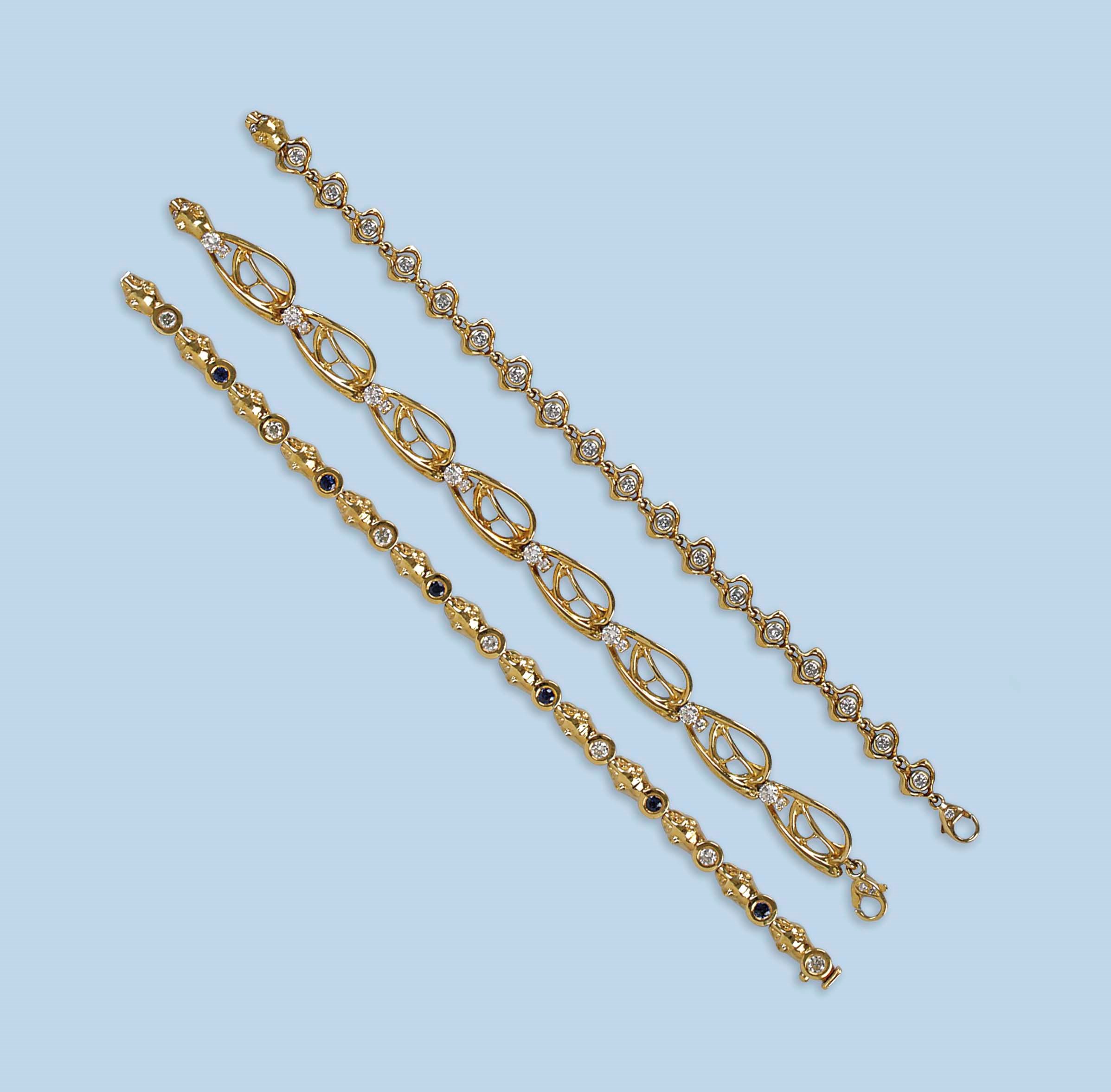 FIVE BRACELETS