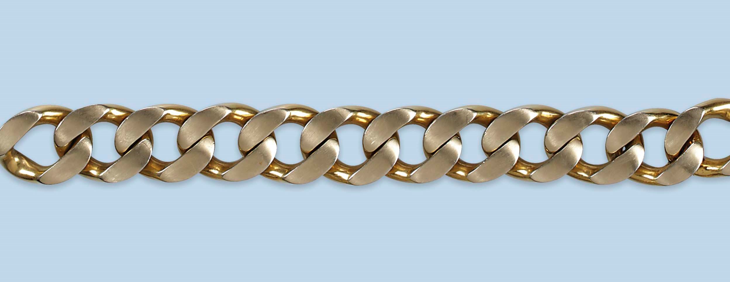 TWO GOLD BRACELETS