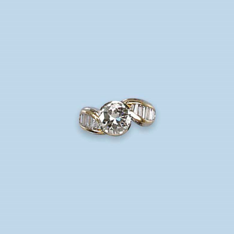 A DIAMOND RING