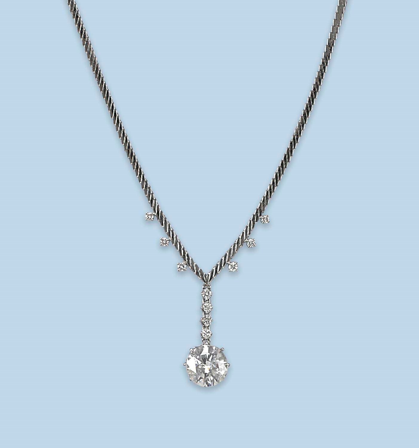 A DIAMOND NECKLACE