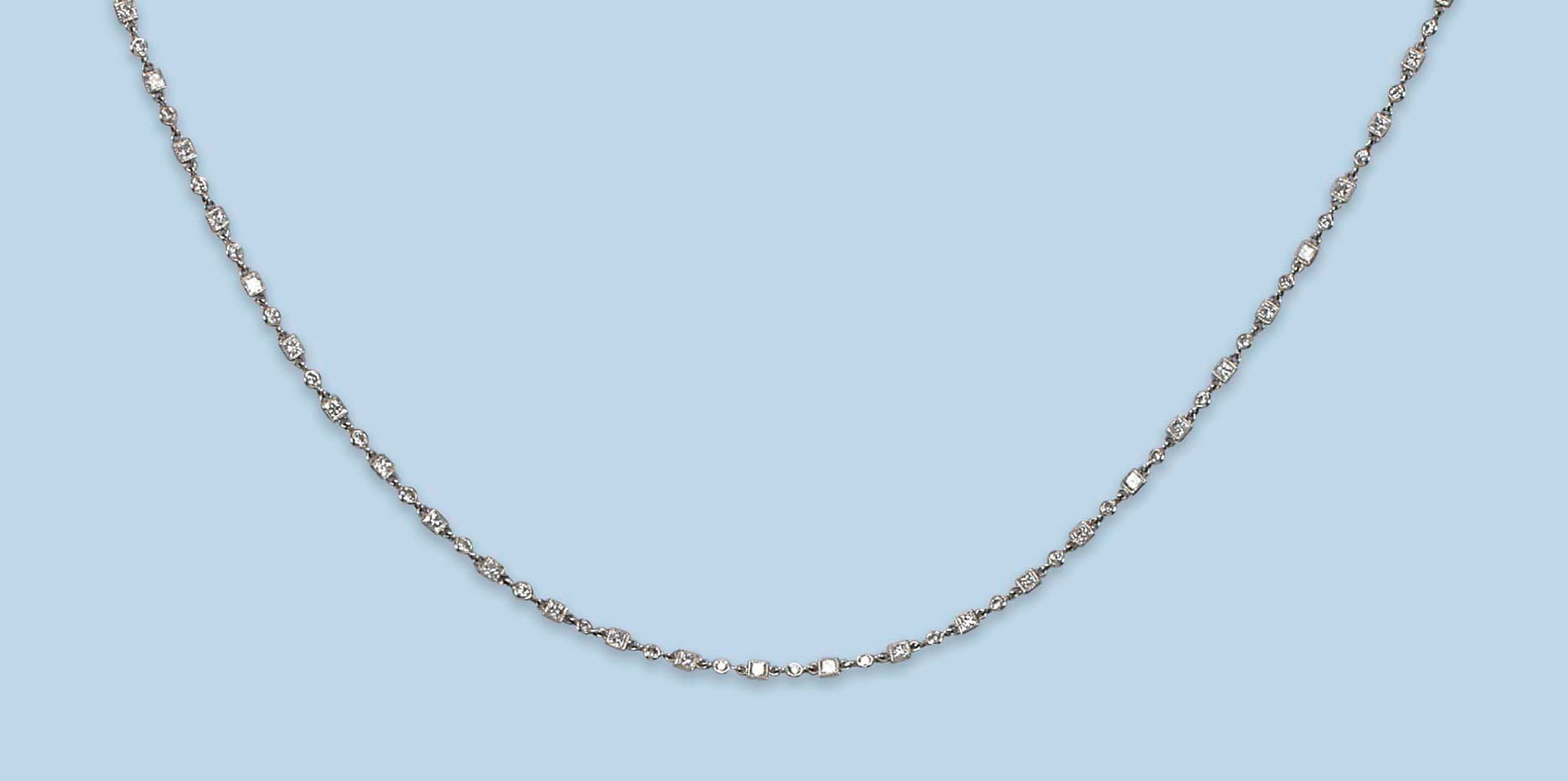 A DIAMOND NECKLACE