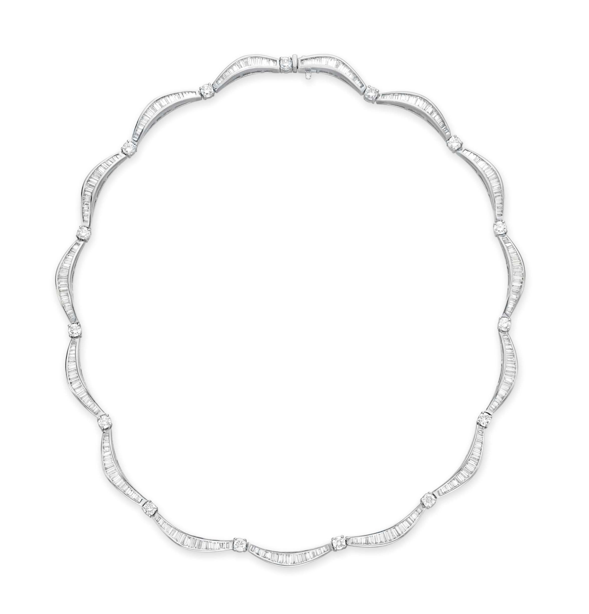 A DIAMOND NECKLACE