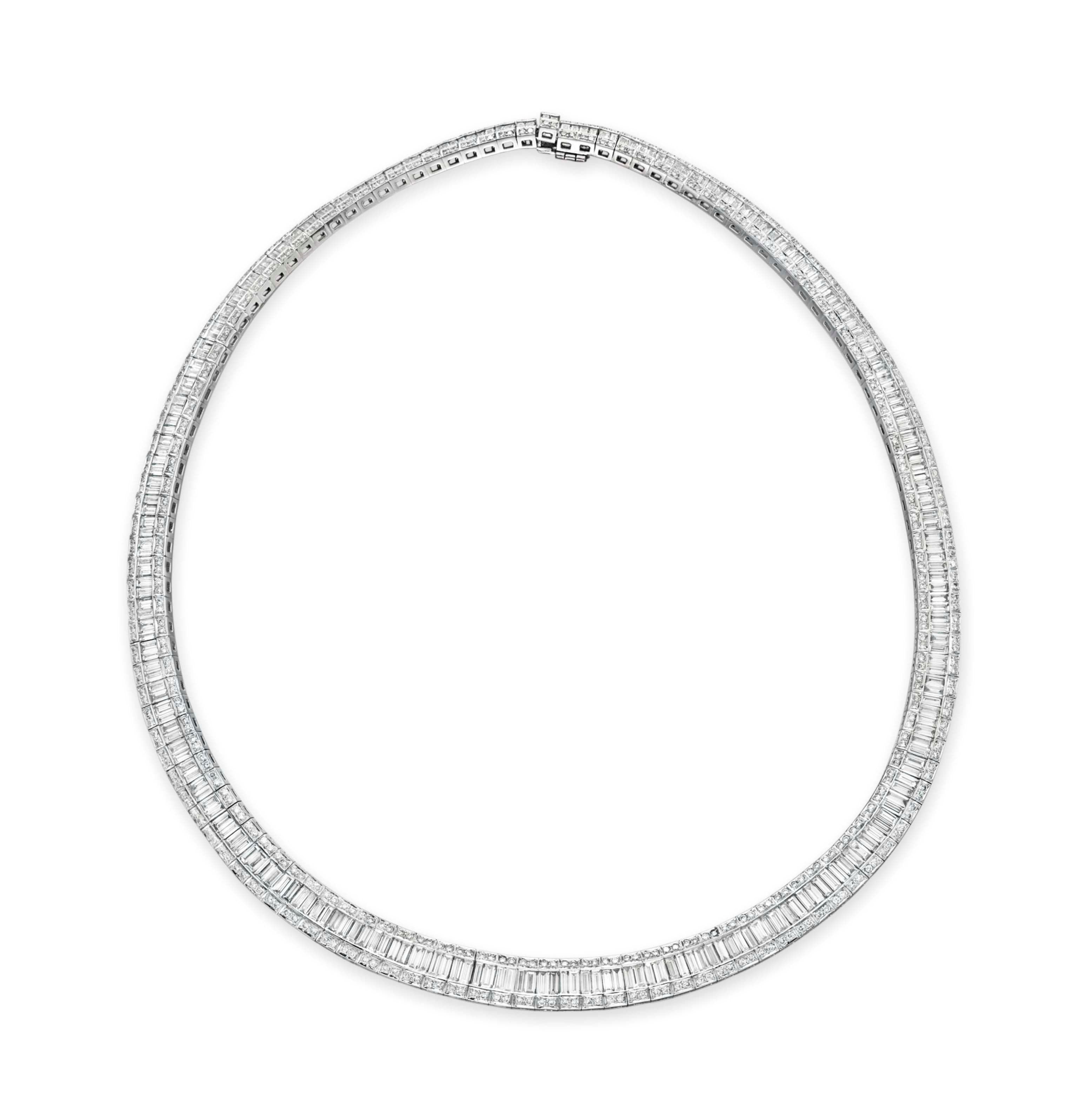 A DIAMOND NECKLACE