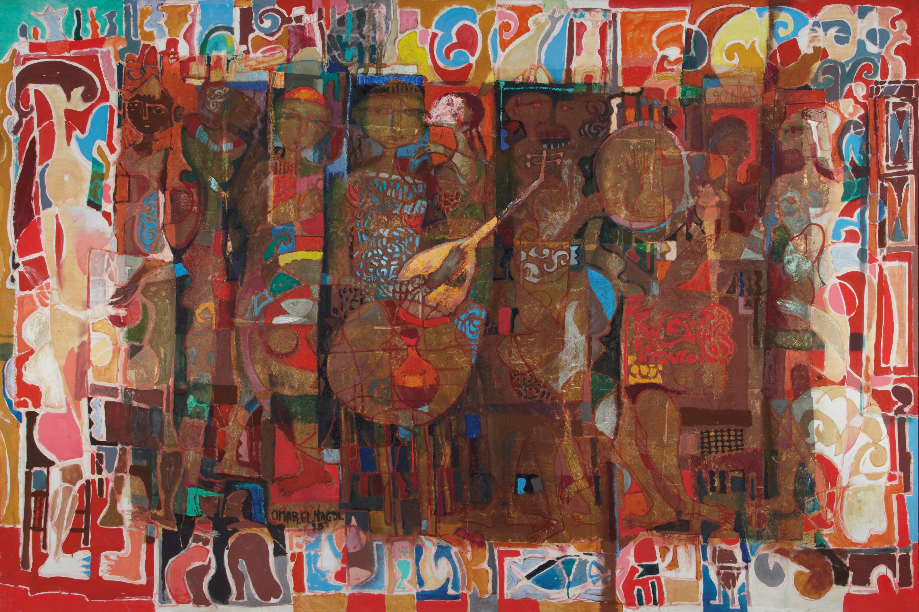 Omar El-Nagdi (Egyptian, B. 1931)