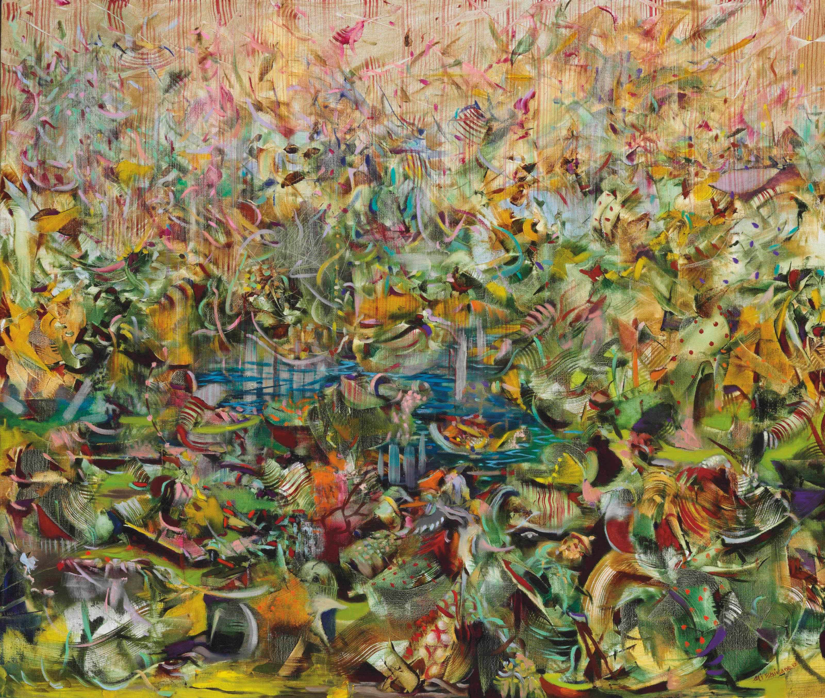 Ali Banisadr (Iranian, b. 1976)