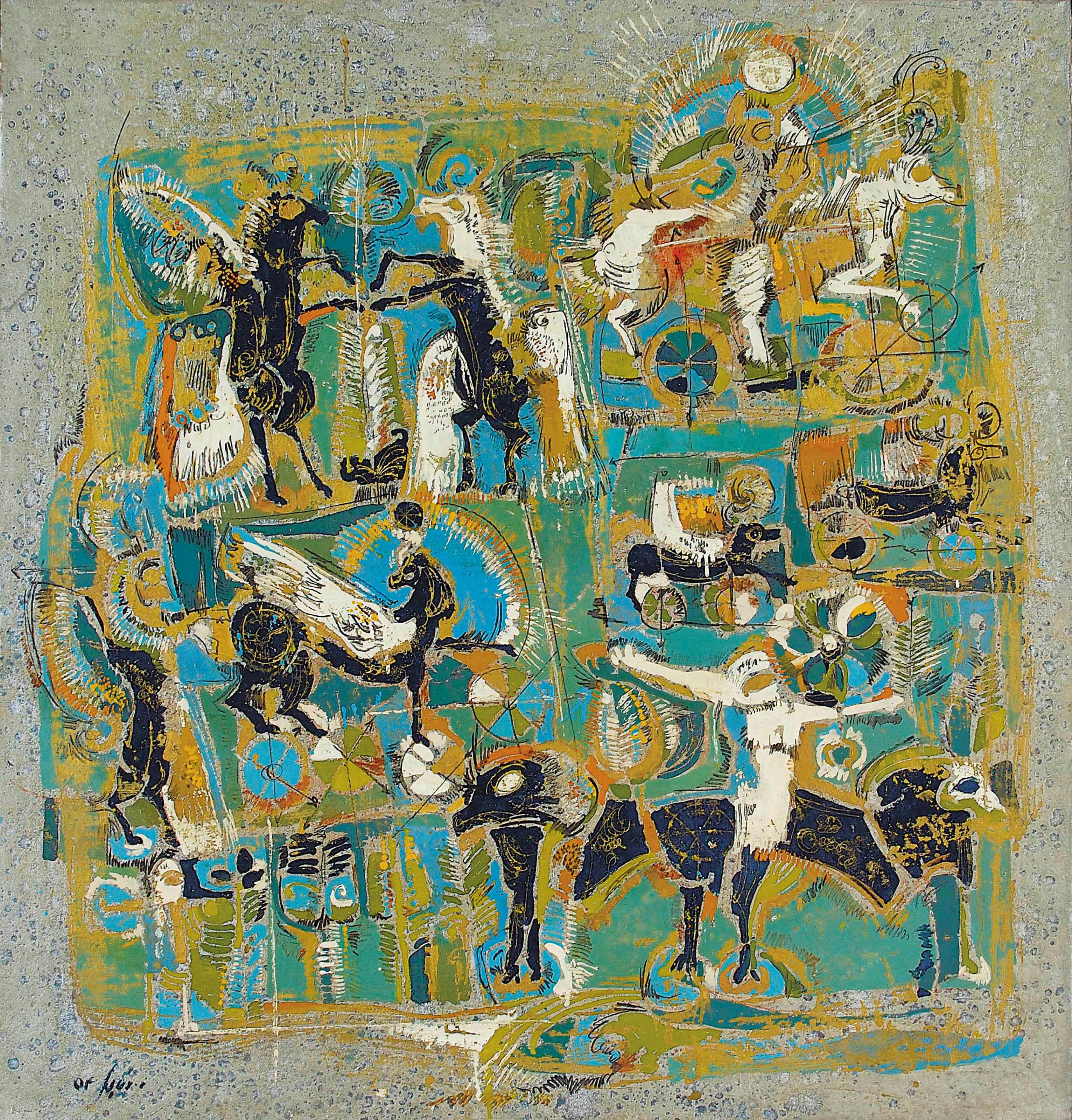 Massoud Arabshahi (Iranian, b. 1935)