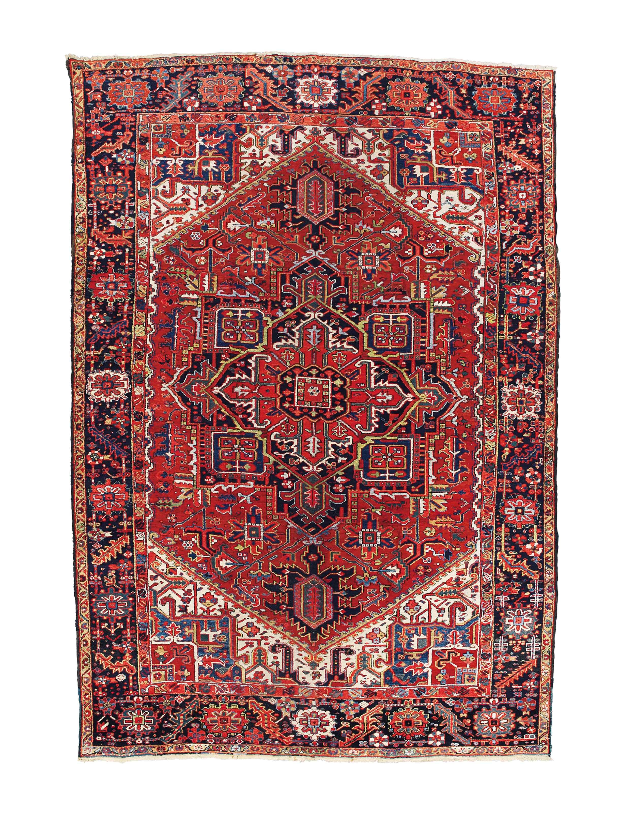 A Heriz carpet