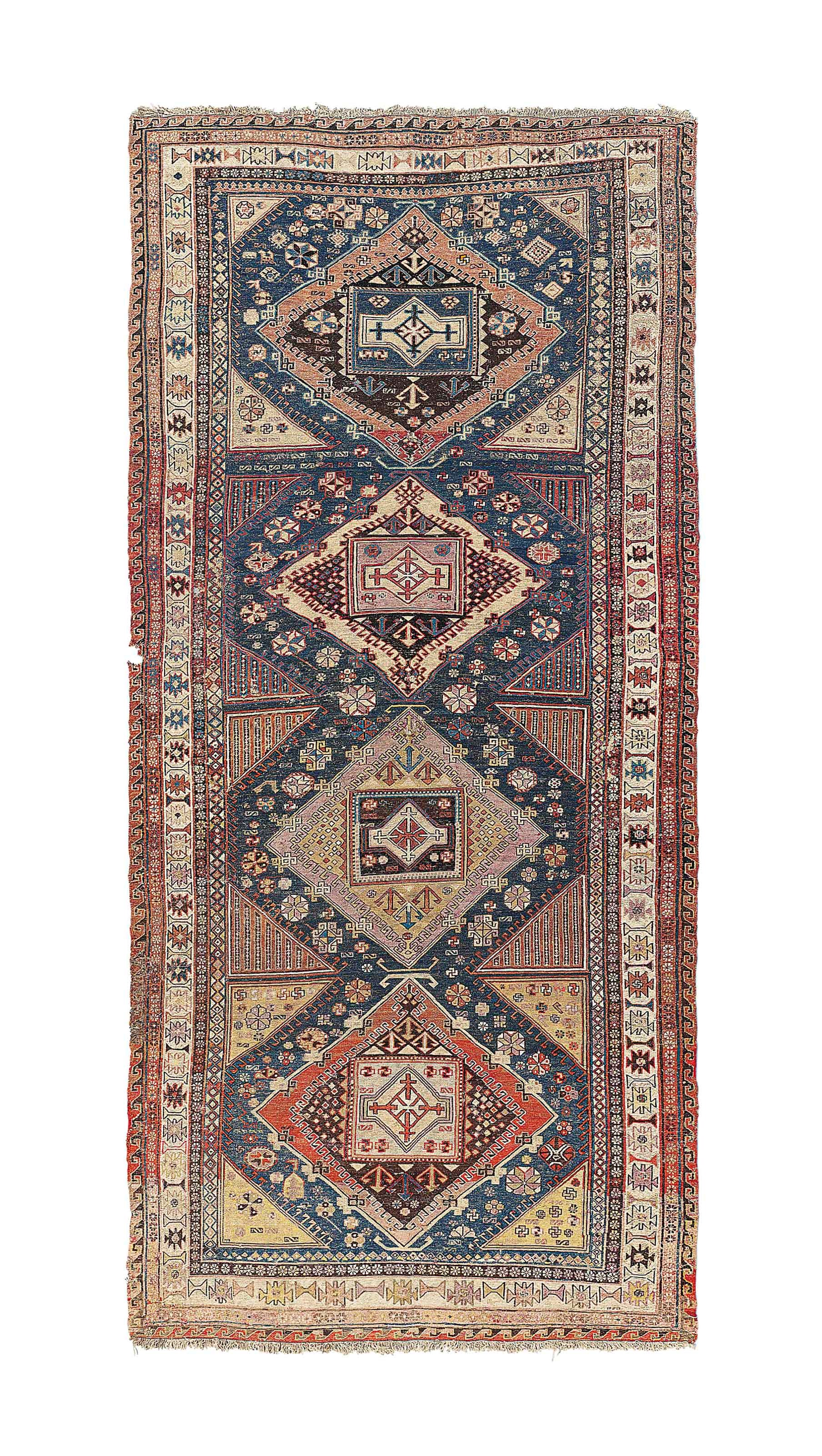 An antique Soumac kelleh