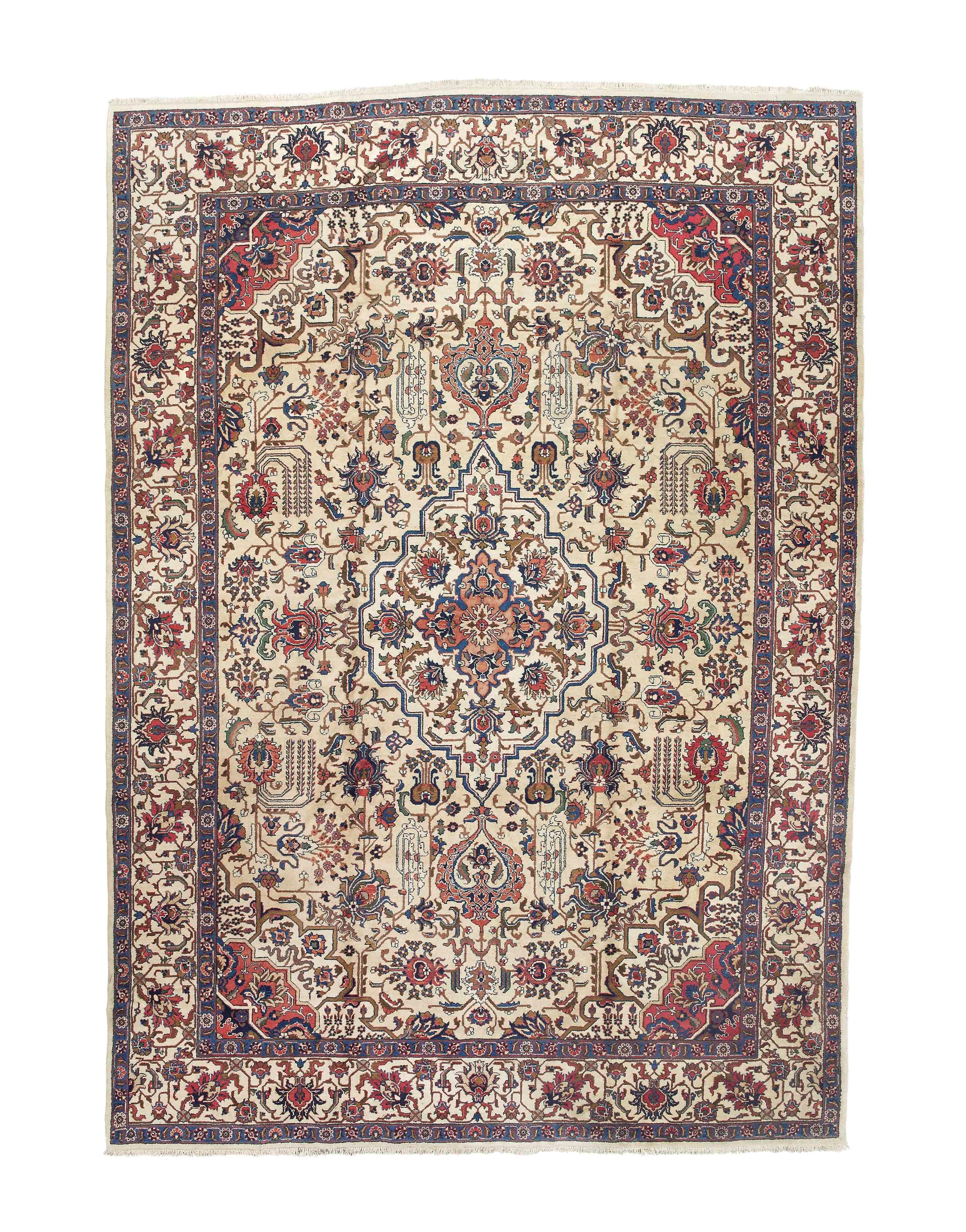 A fine Tabriz carpet