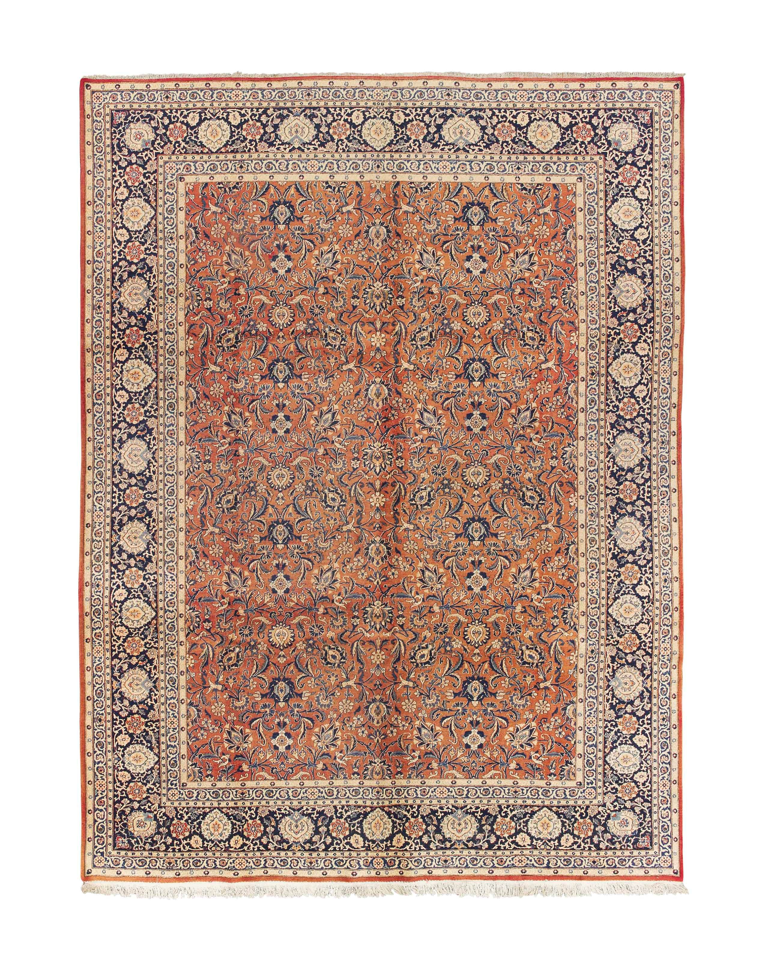A fine Kashan carpet