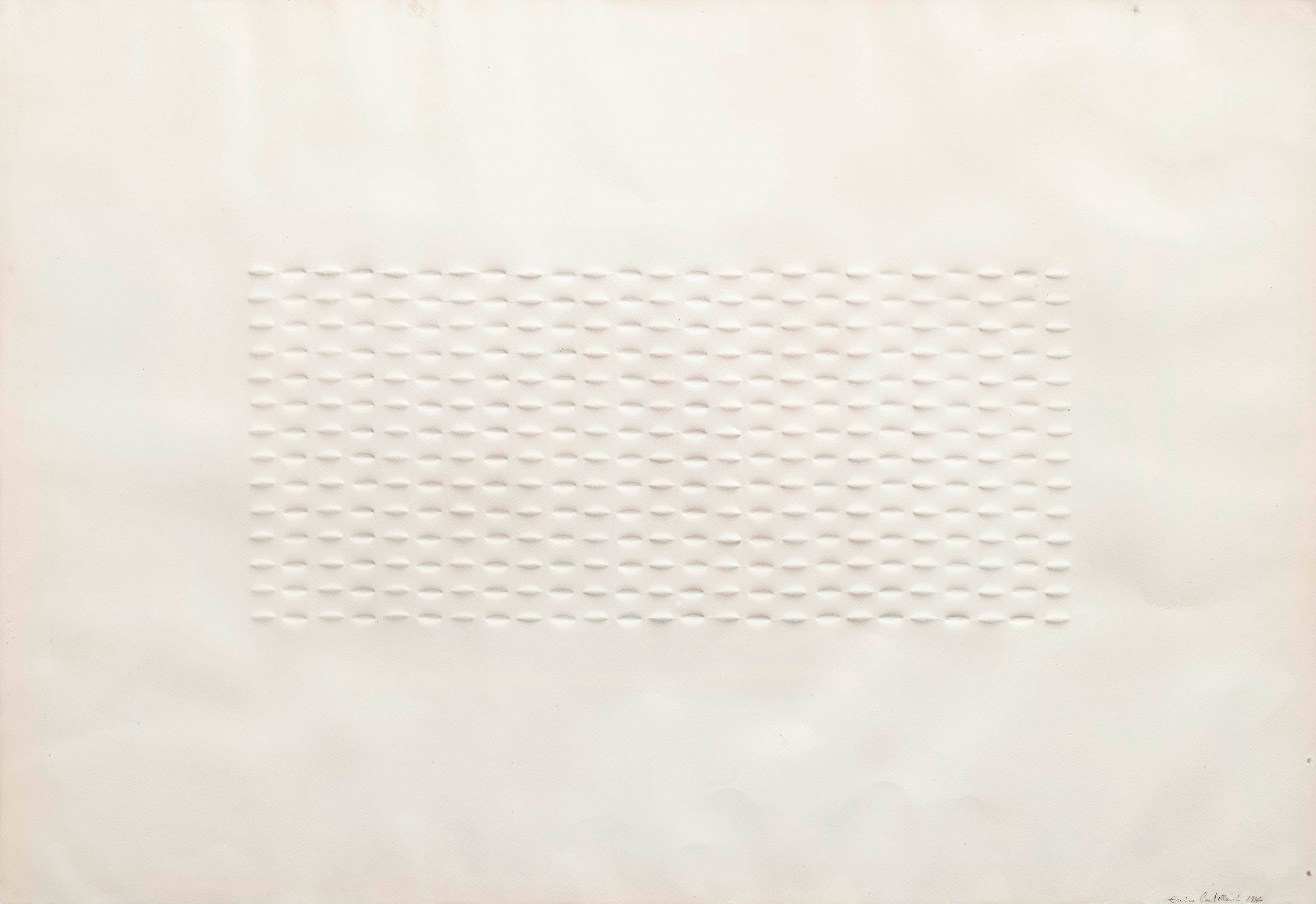 Enrico Castellani (b. 1930)