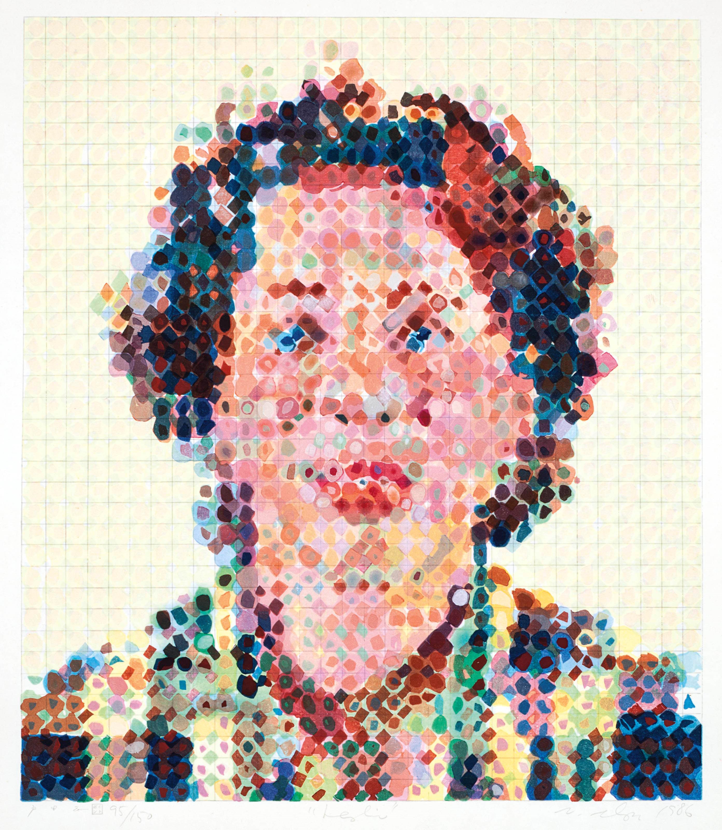 CHUCK CLOSE (B. 1940)