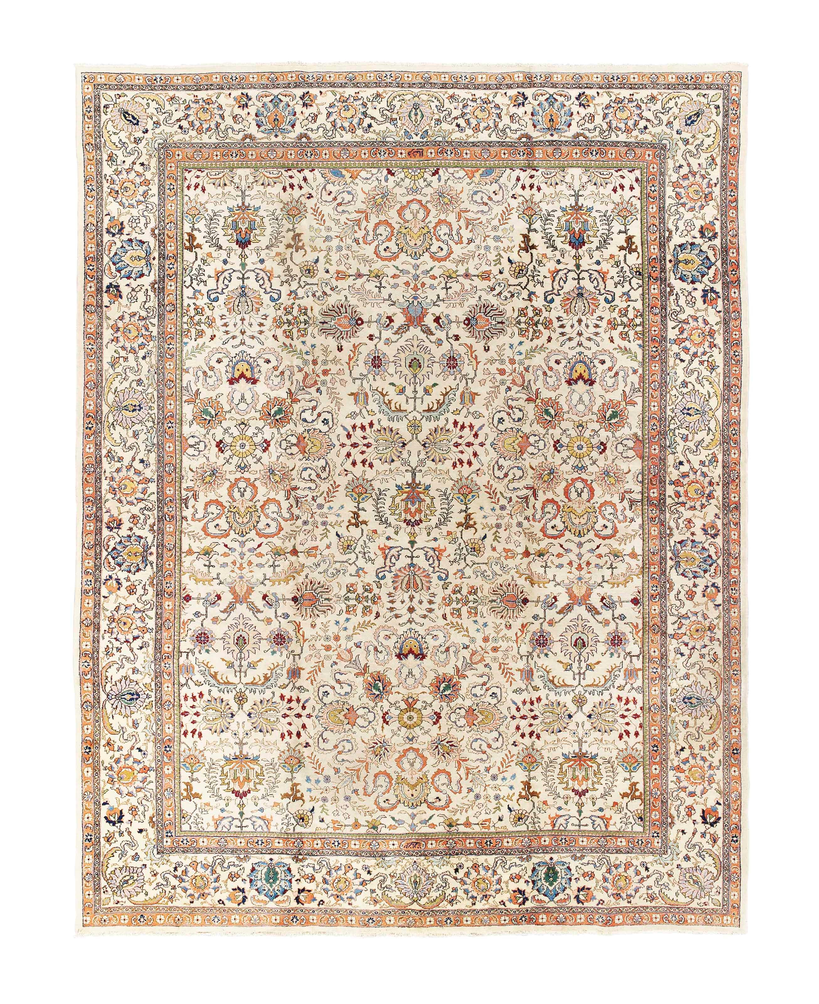 A Tabriz carpet