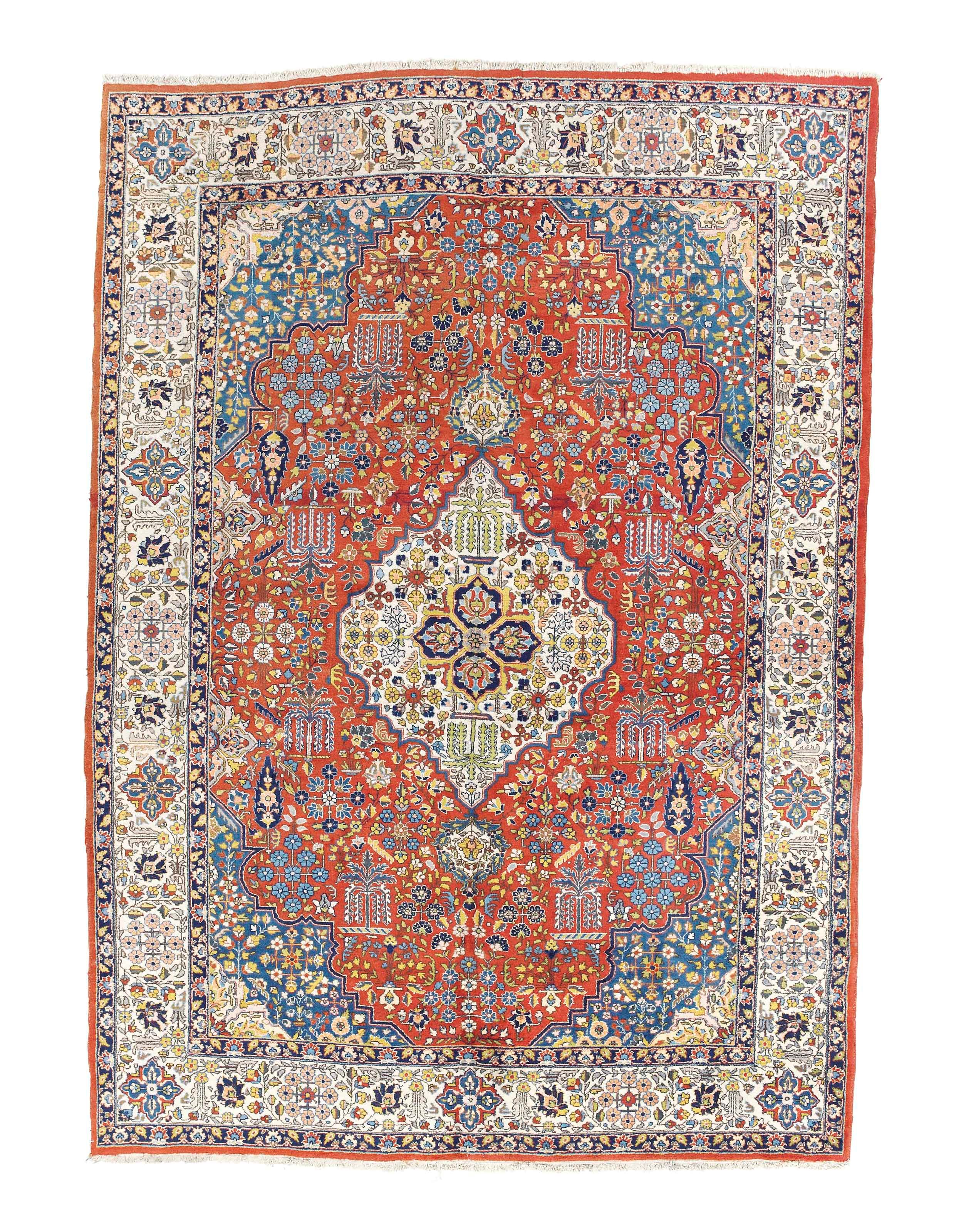 A fine Tabriz carpet