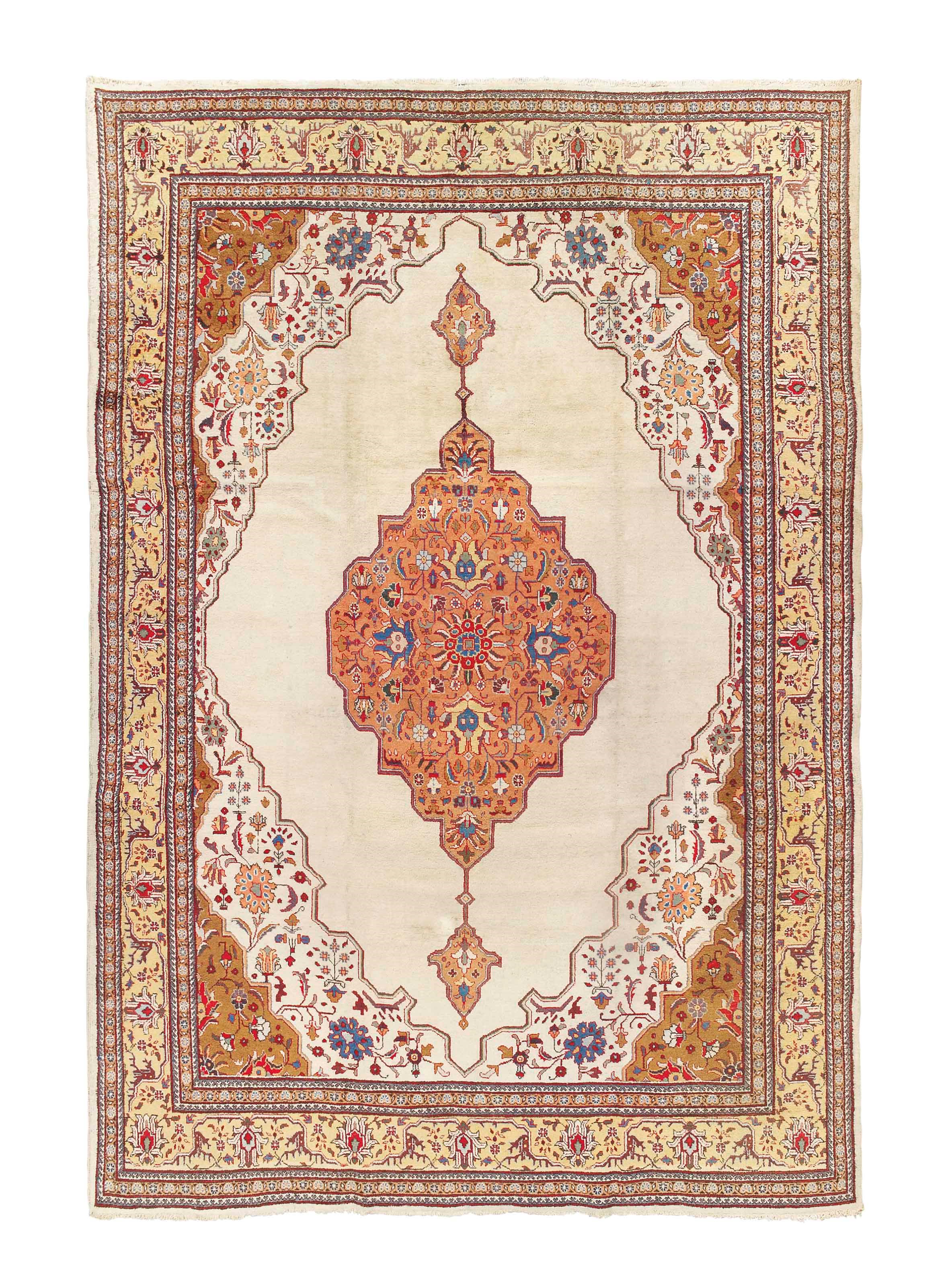 A Tabriz carpet