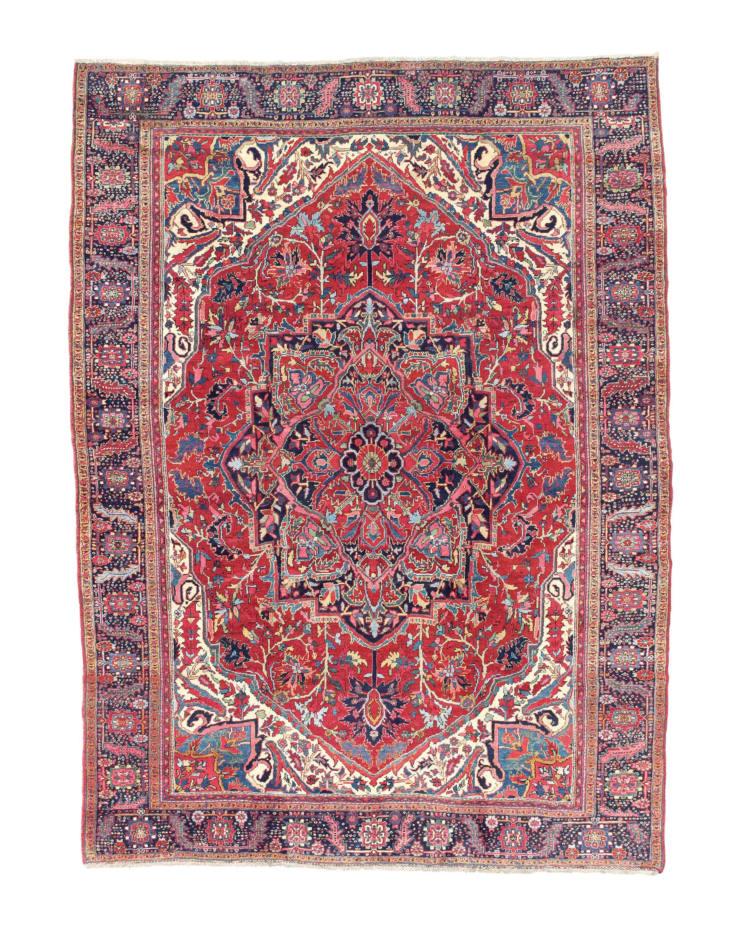 A Heriz carpet