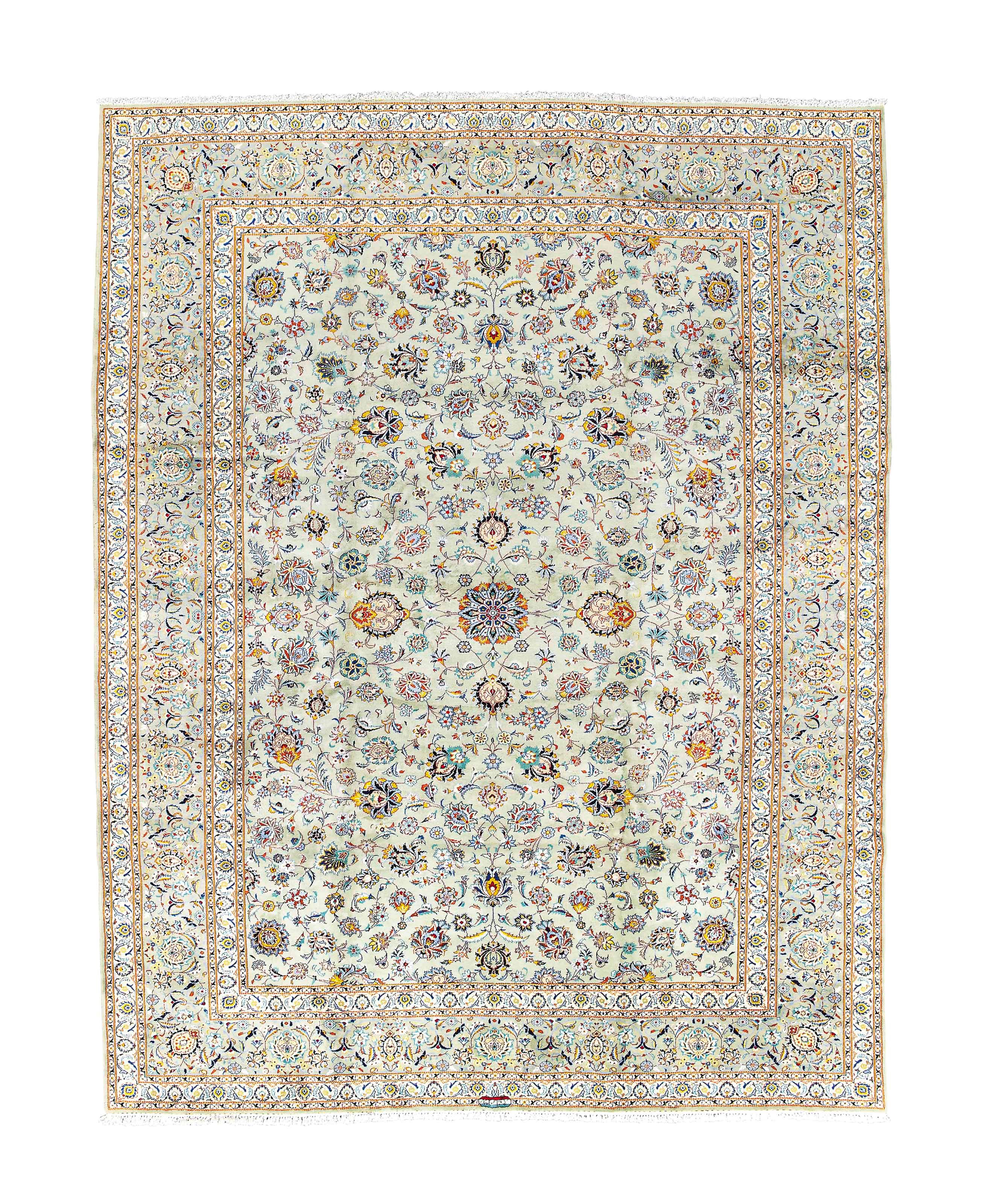 A fine Kashan carpet