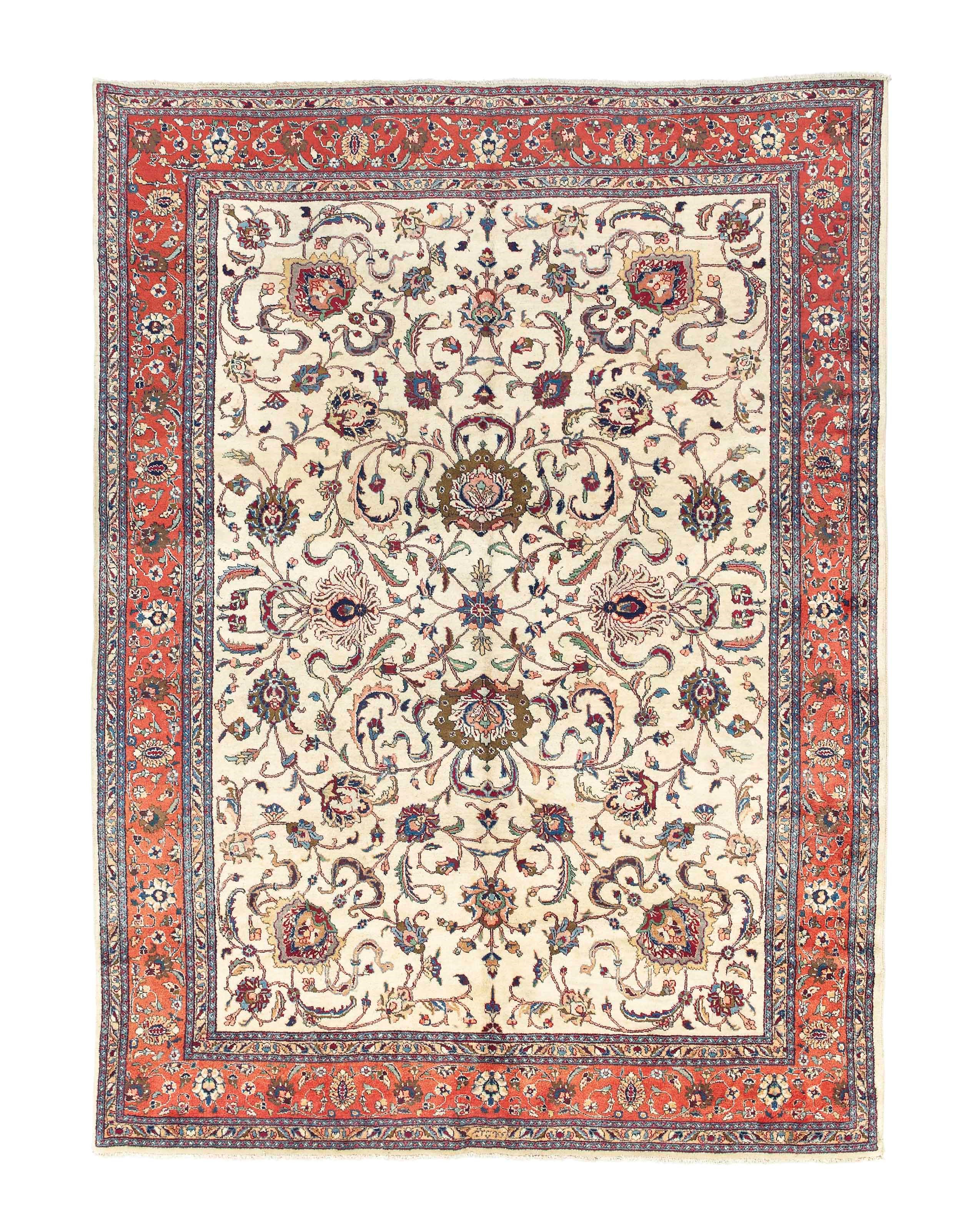 A fine Tabriz carpet