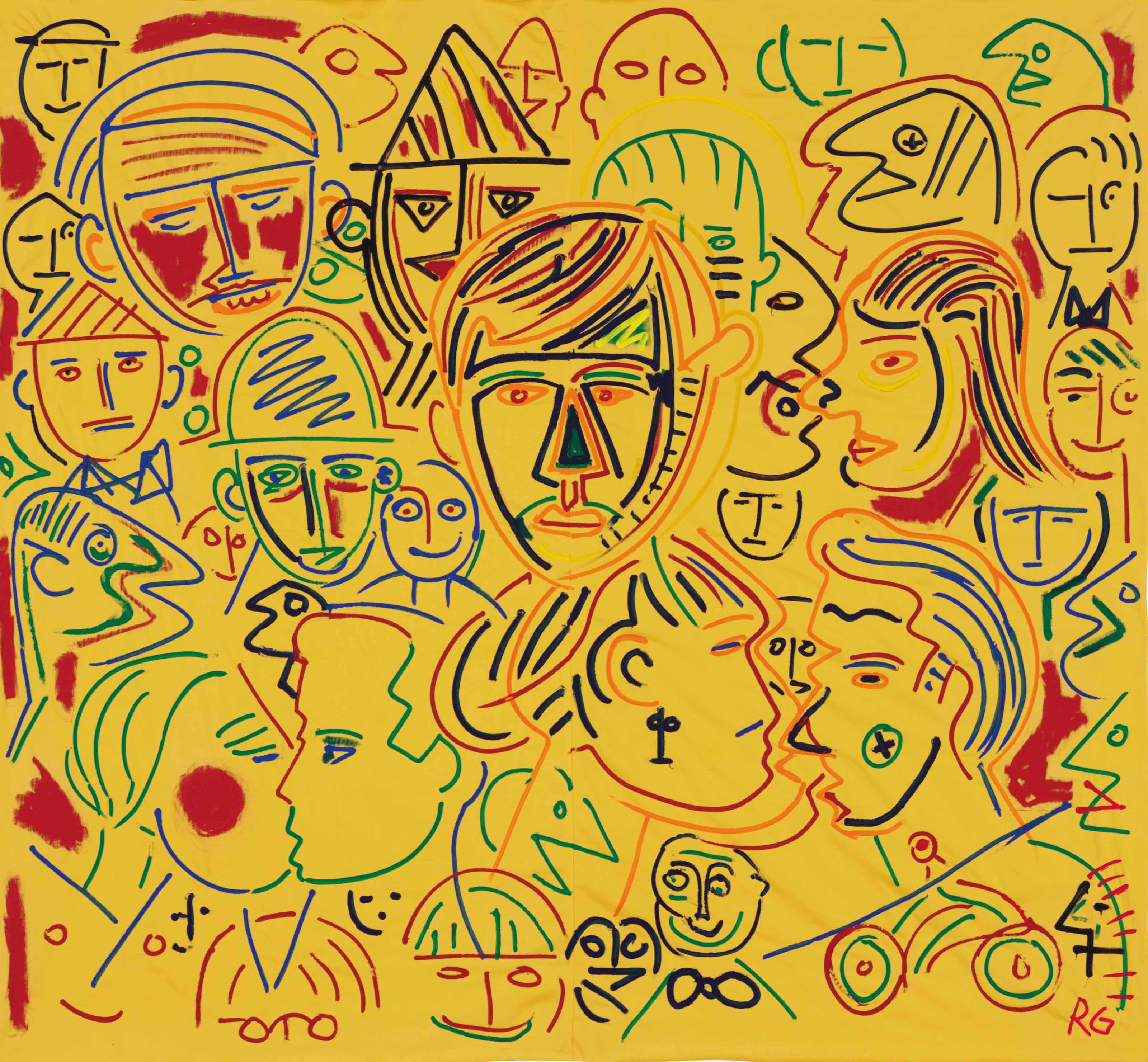 Rubens Gerchman (Brazilian 1942-2008)