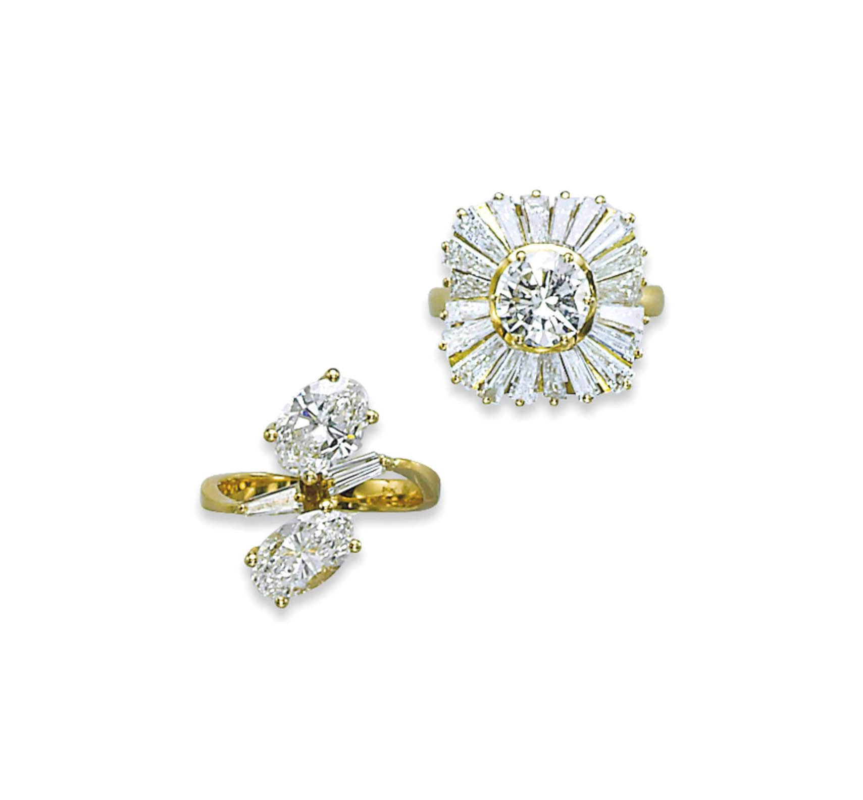 TWO DIAMOND RINGS