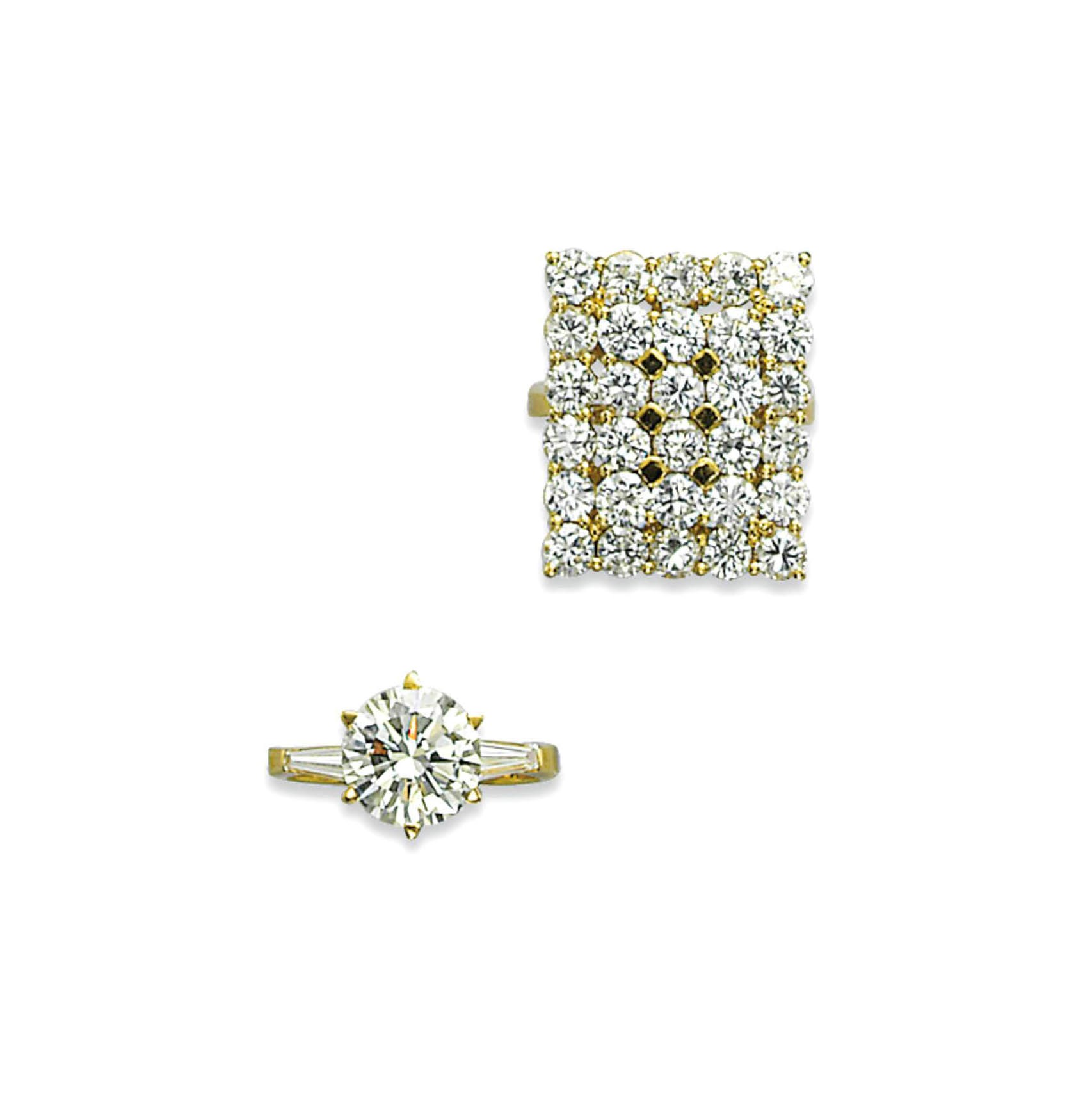 TWO DIAMOND RINGS