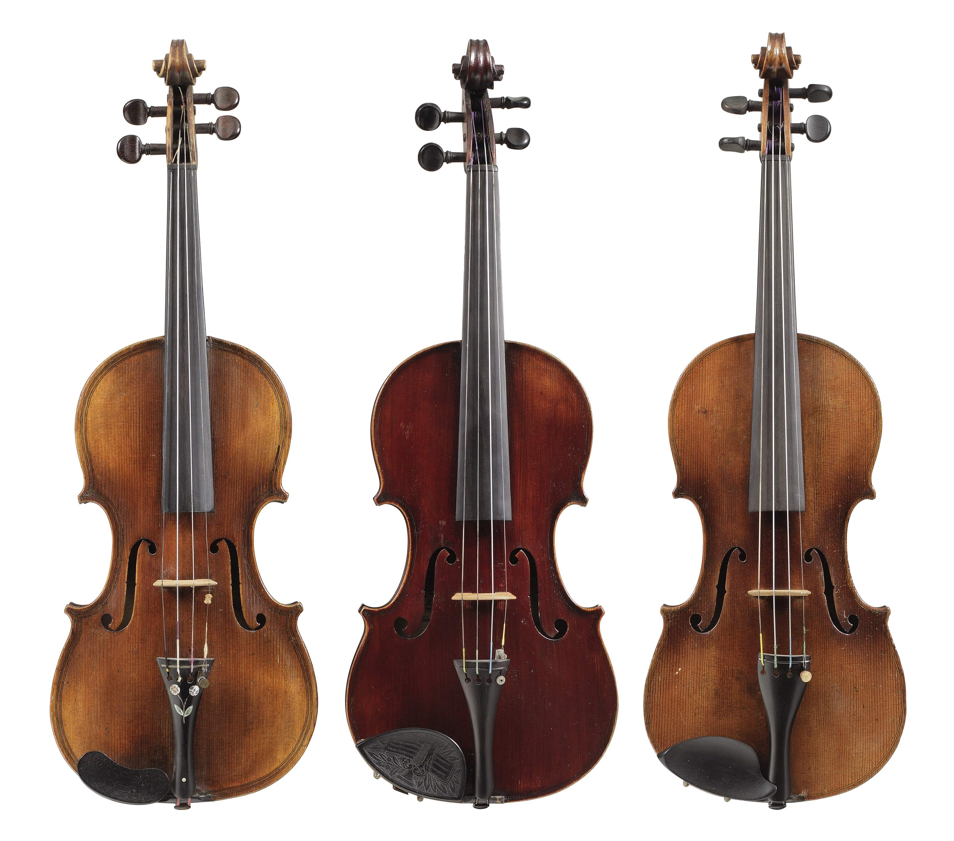 THREE VIOLINS