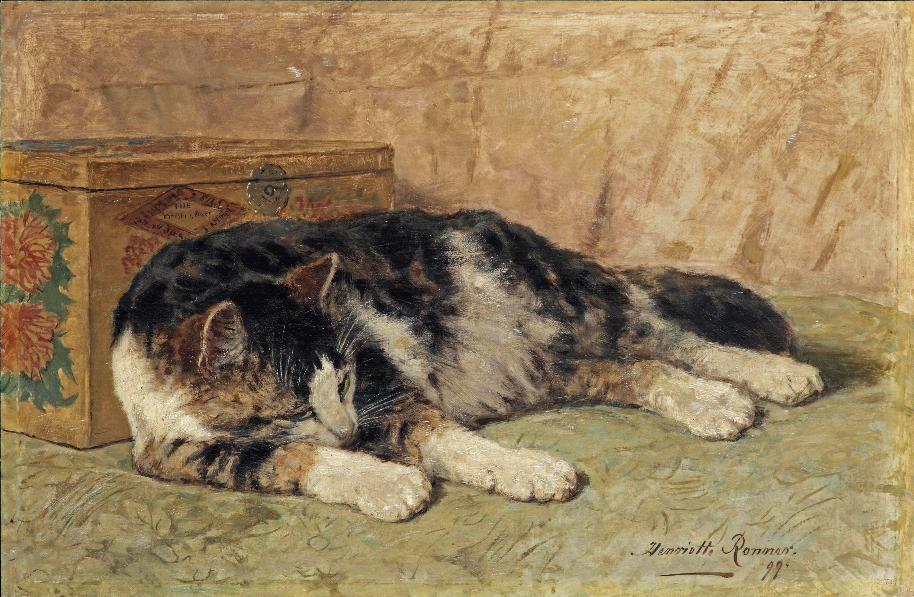 Henriette Ronner-Knip (Amsterdam 1821-1909 Elsene)