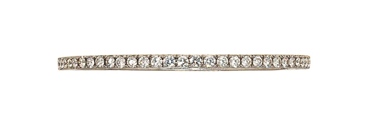 A diamond bangle