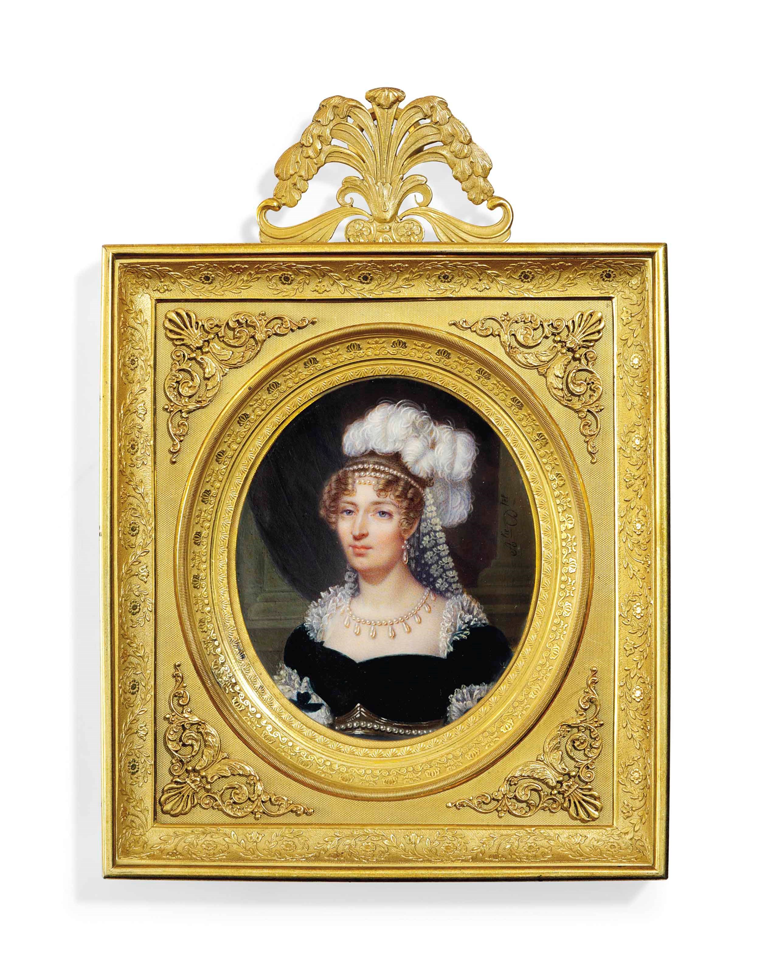 AMELIE D'AUBIGNY, NEE D'AUTEL (FRENCH, 1795/96 - 1861)