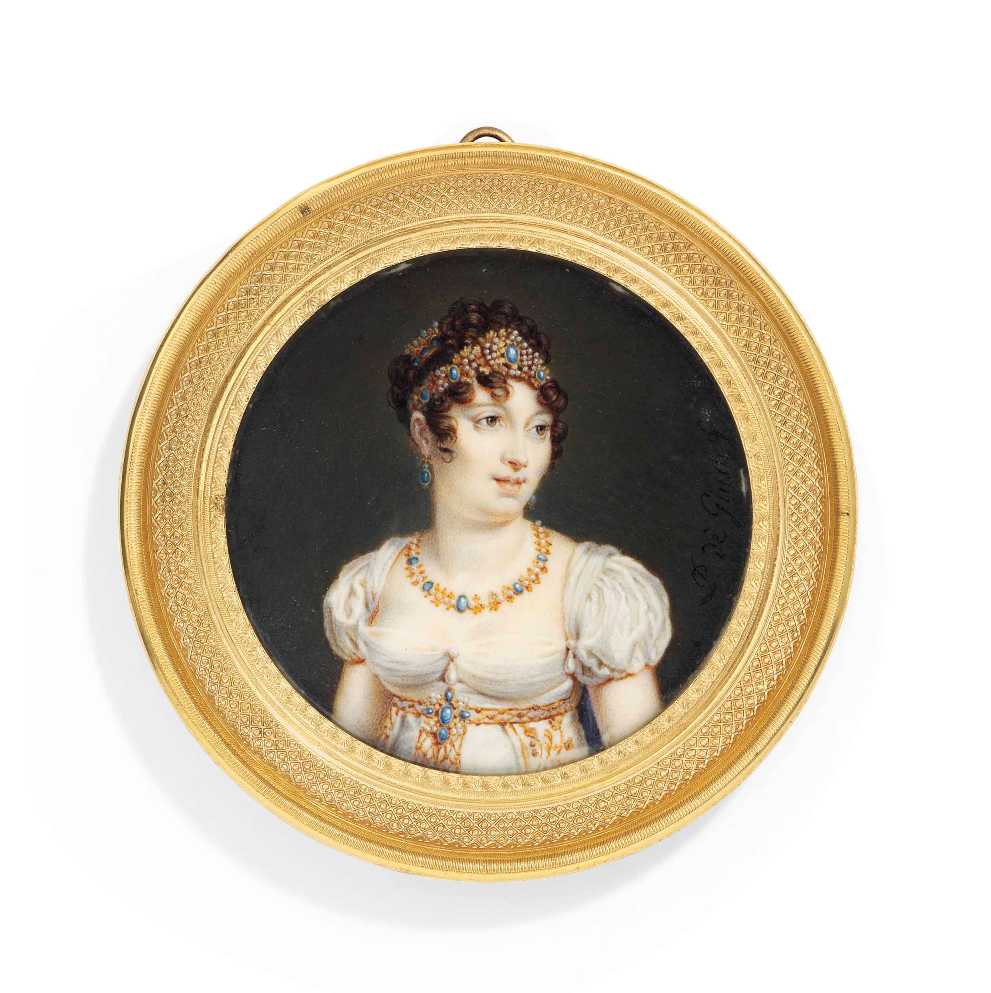 P. DE GIUSTI (ITALIAN, FL. C. 1810)