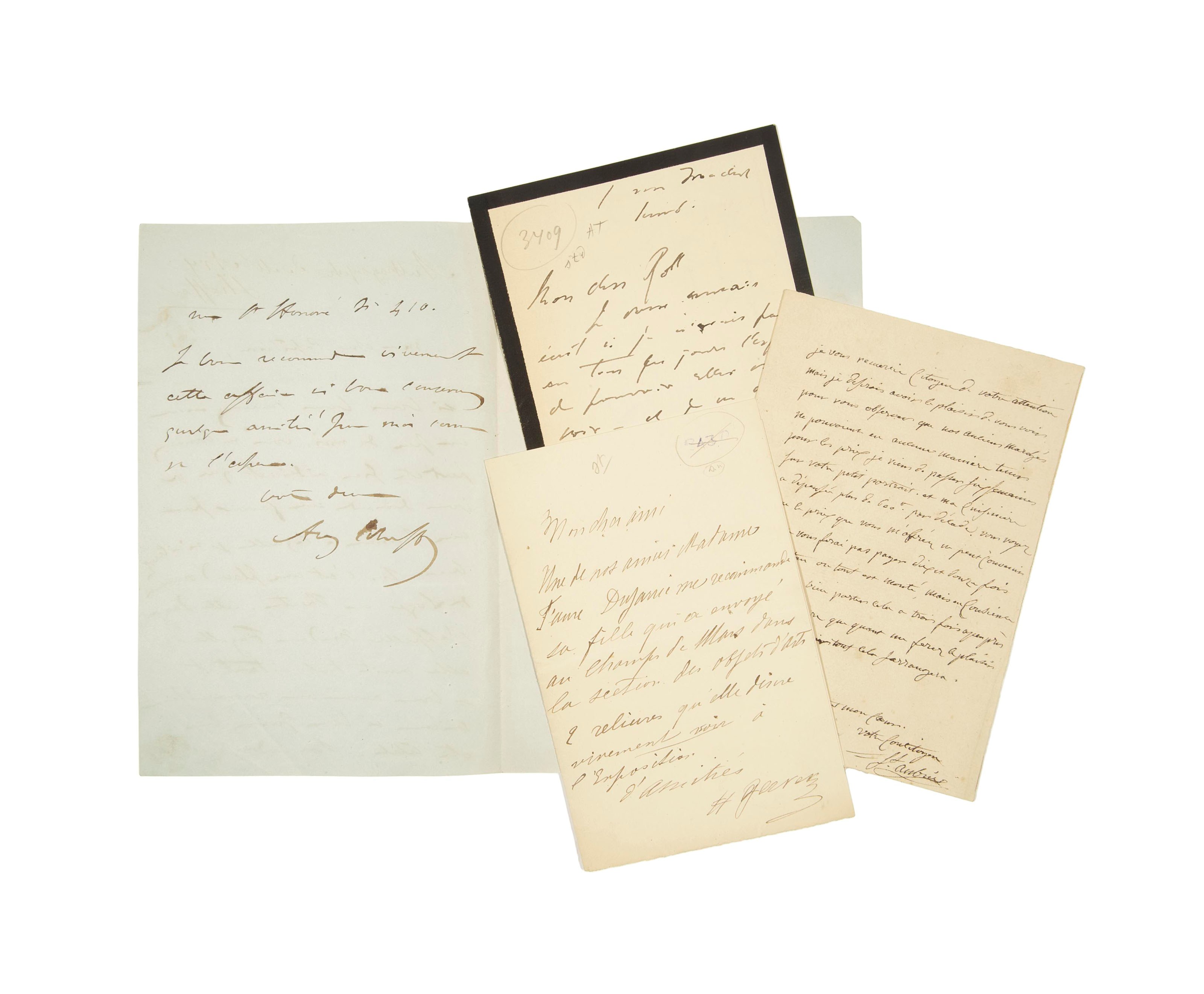 [4 LETTRES D'ARTISTES]