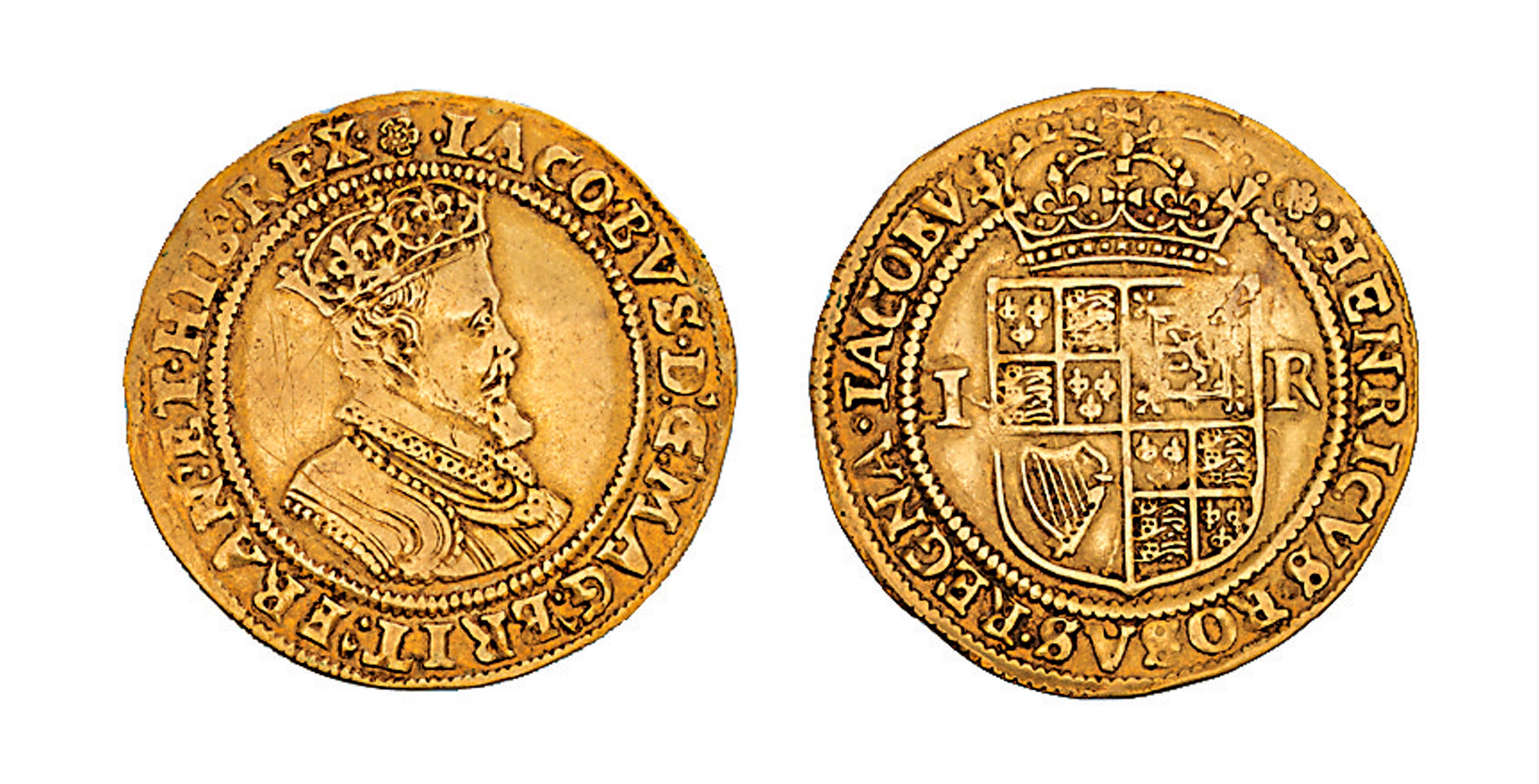 James I, gold Double-crown