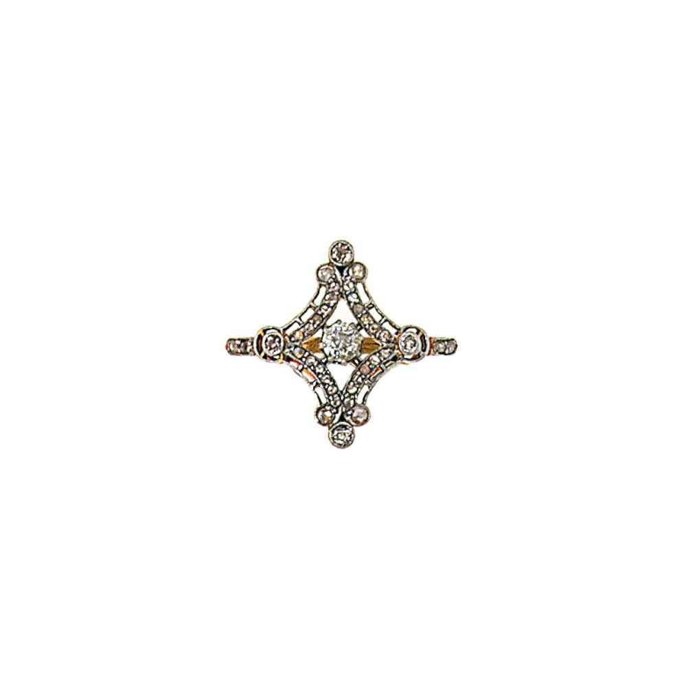 Three diamond rings