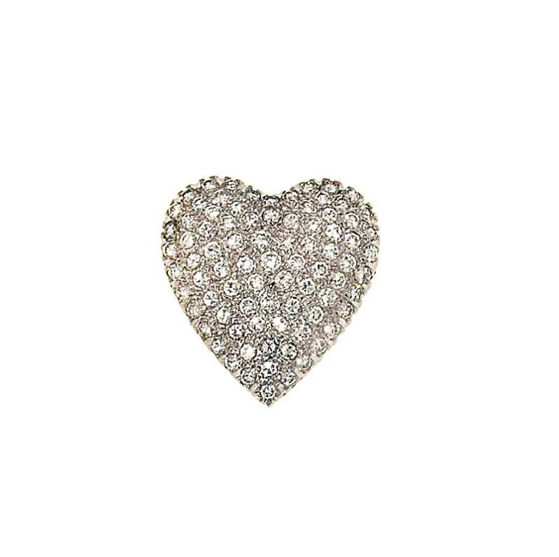 A diamond brooch