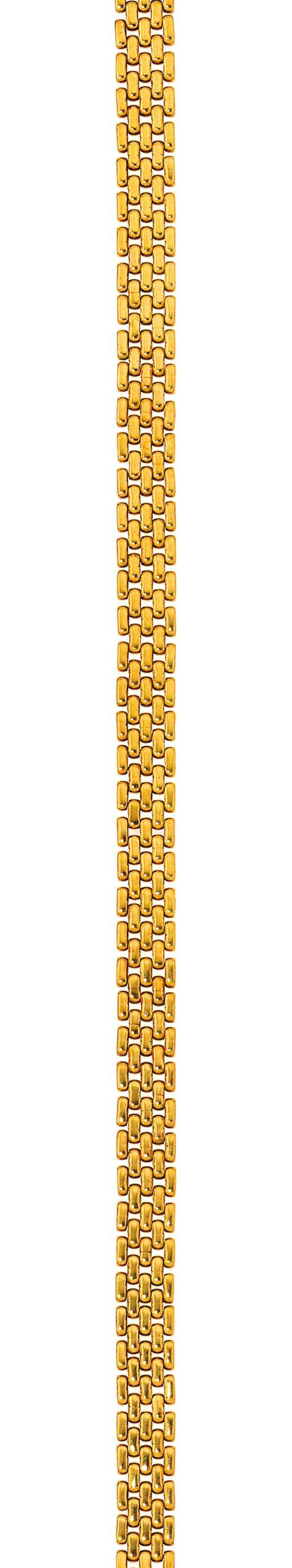 A fancy-link necklace