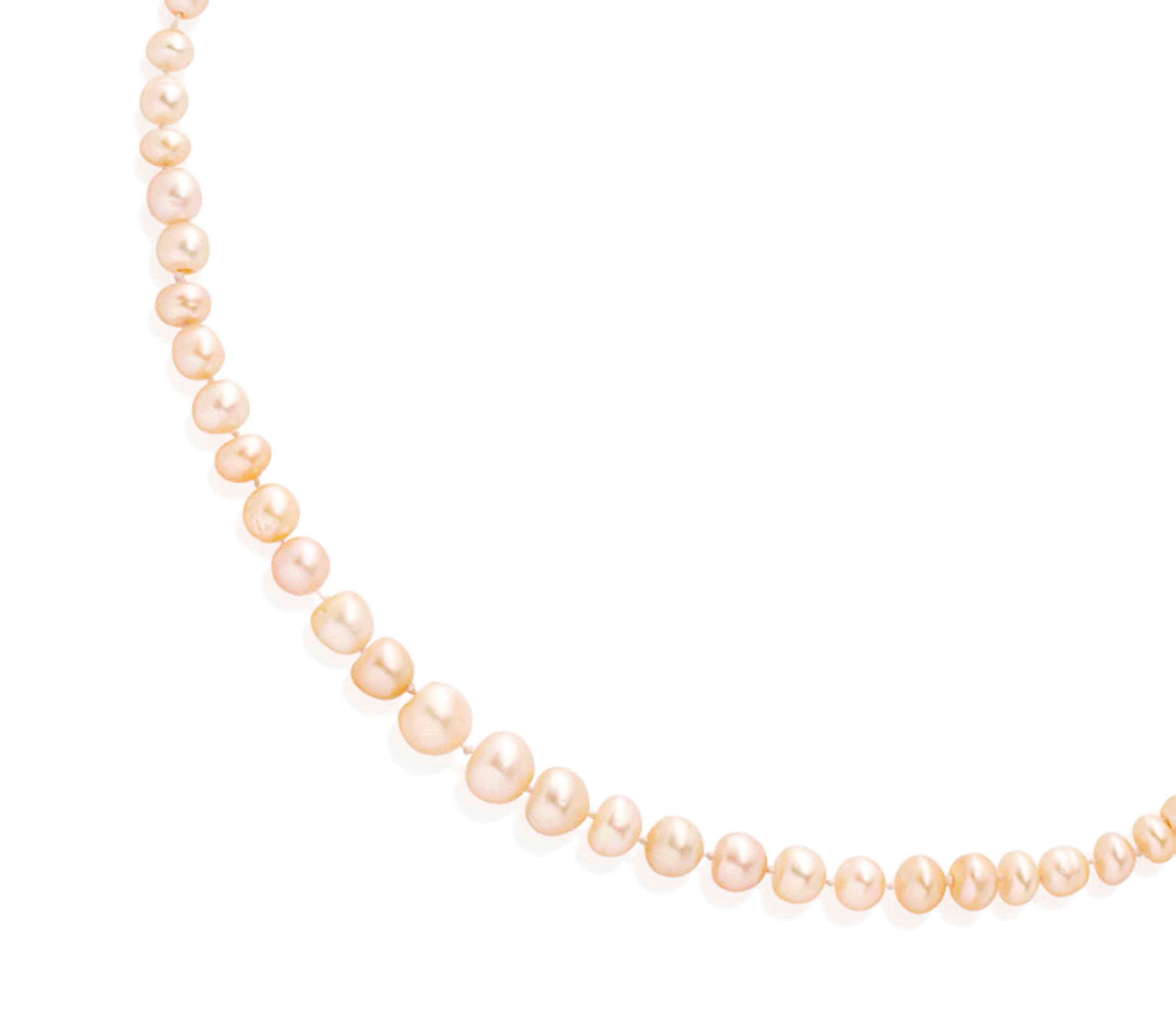 COLLIER PERLES FINES