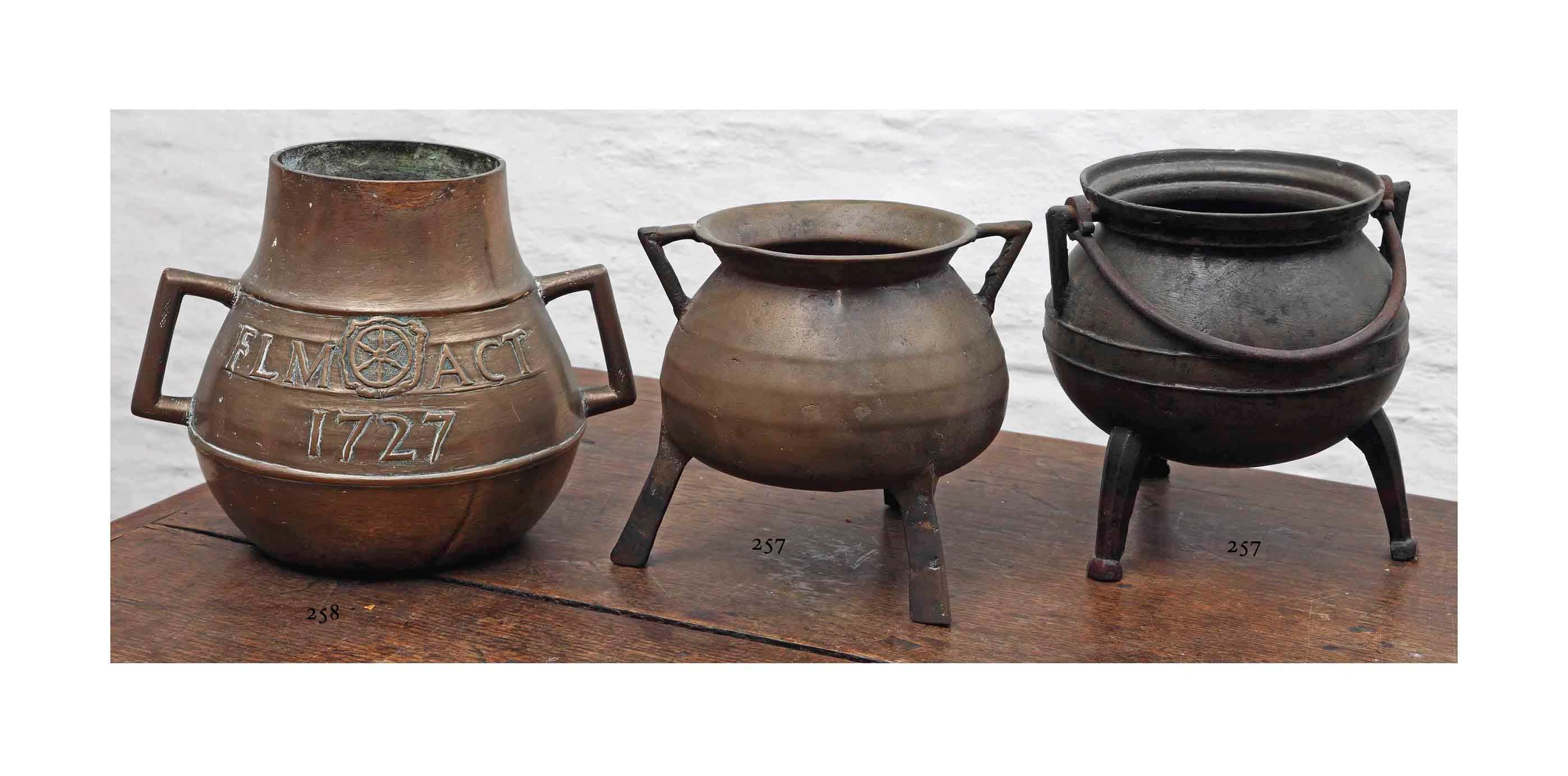A German bronze measuring pot 'Eichgefäss'
