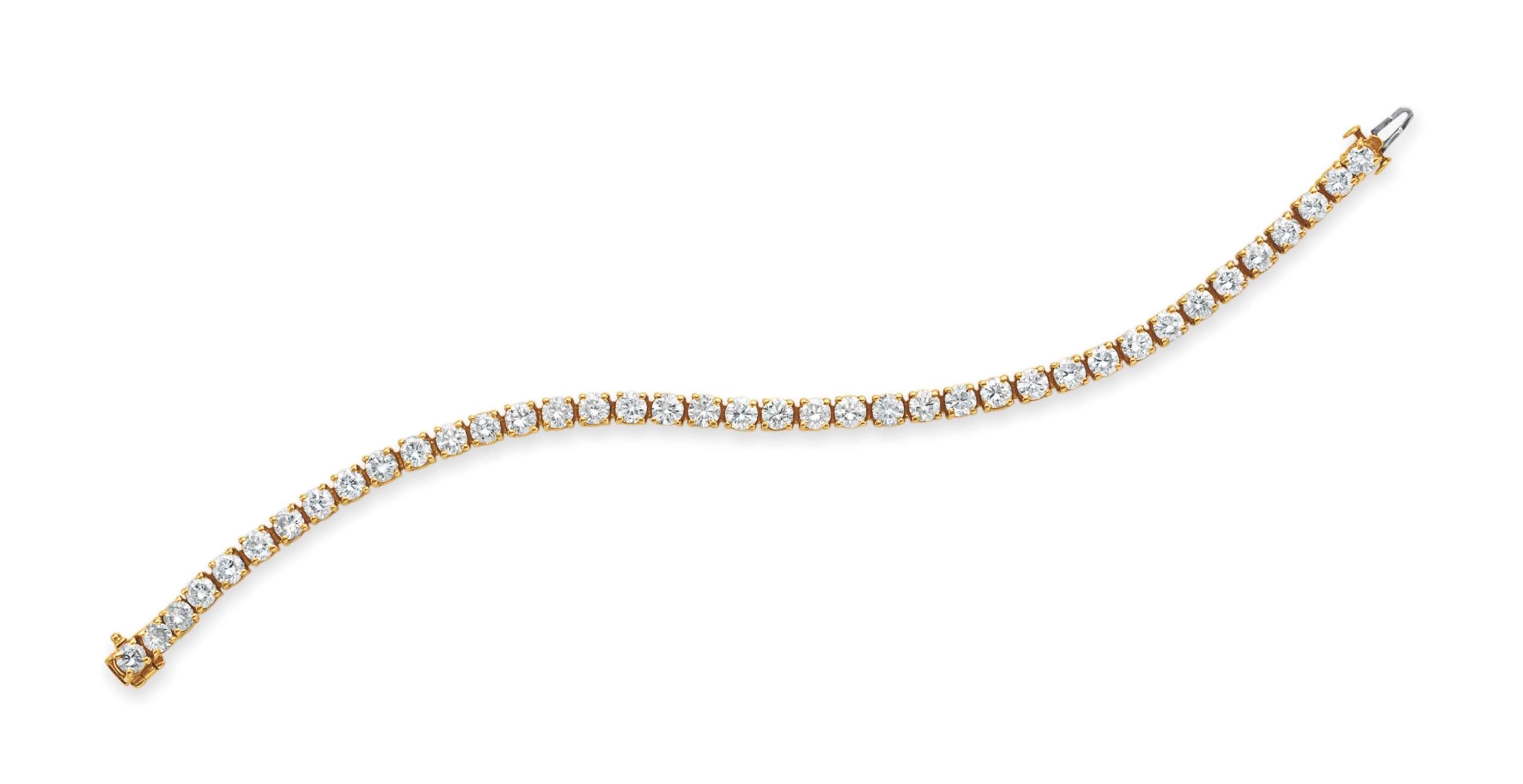 A DIAMOND LINE BRACELET